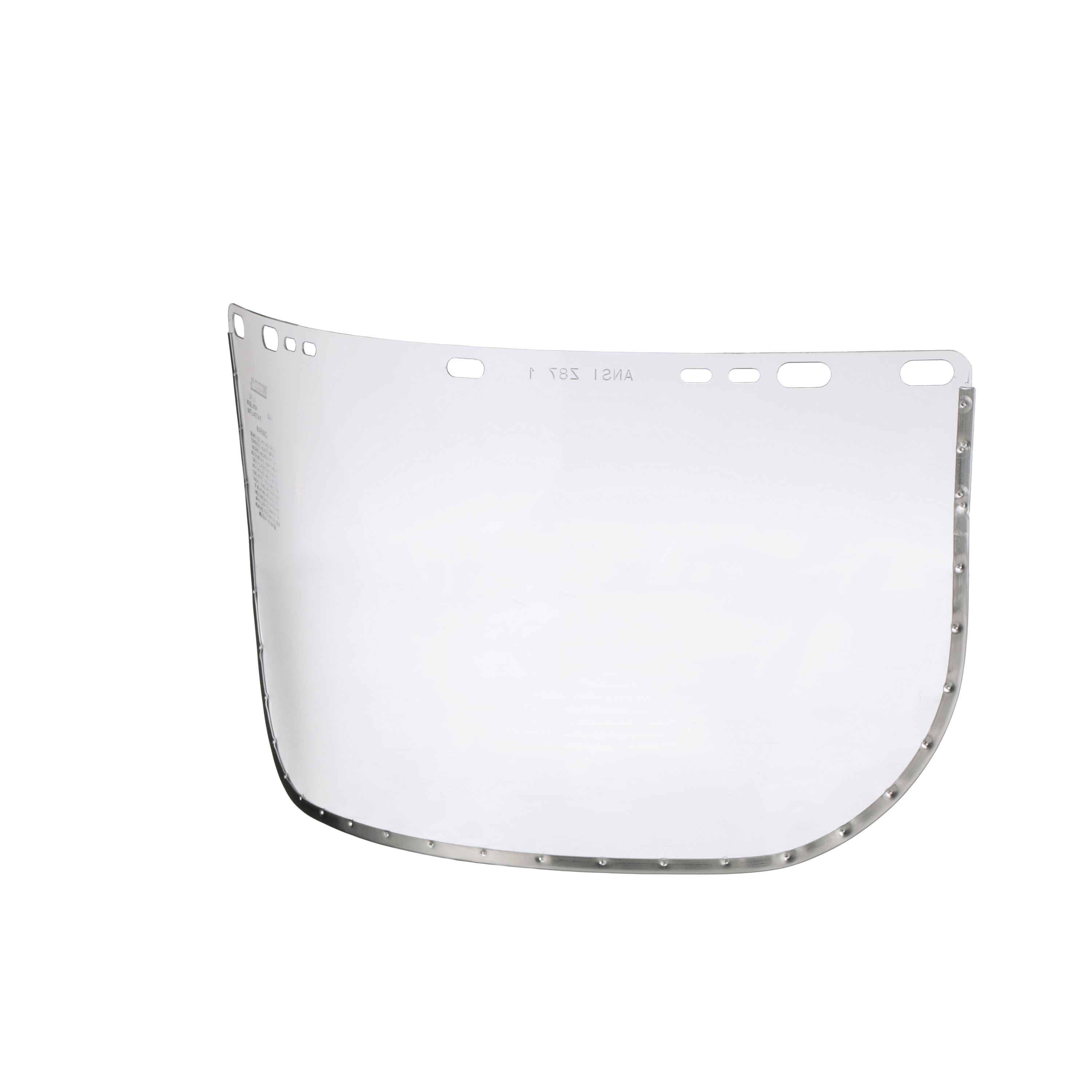 Acetate Face Shield Window - Shape E - Bound - Clear product photo