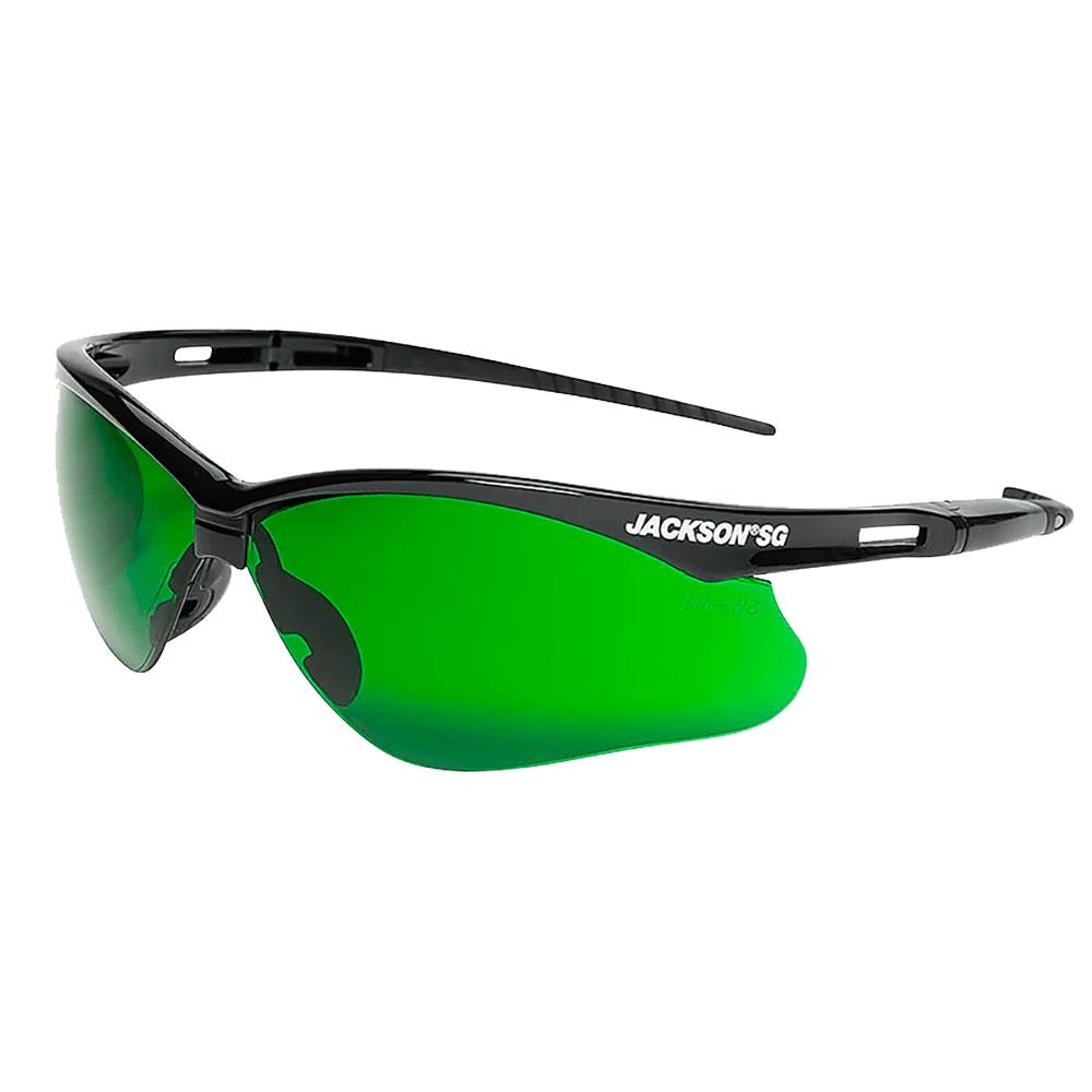 Jackson SG Safety Glasses - Black Frame - Shade 3.0 IR Anti-Scratch Hardcoat Lens product photo