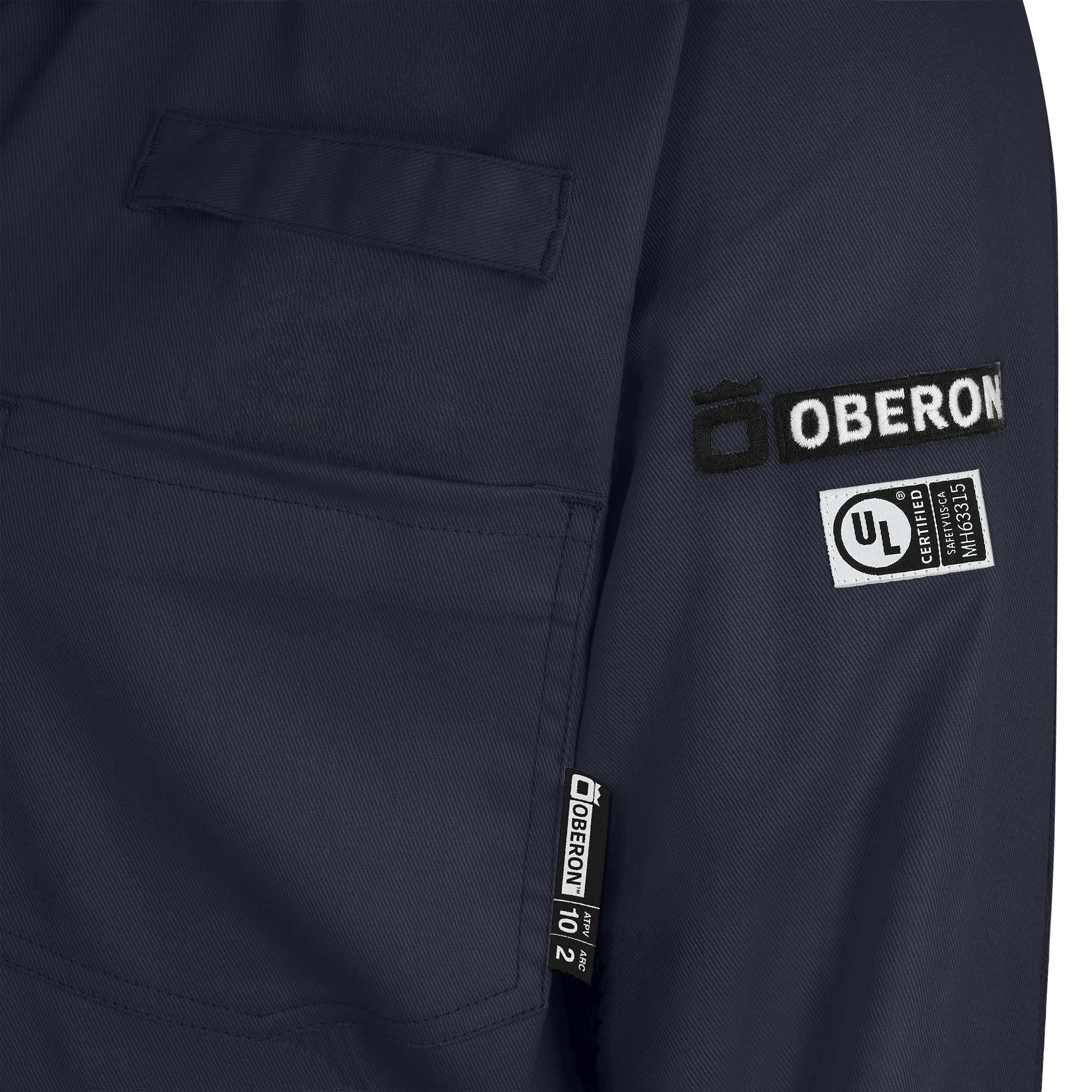 FR/Arc-Rated 7.5 oz  88/12 Safety Coveralls - Navy - S product photo