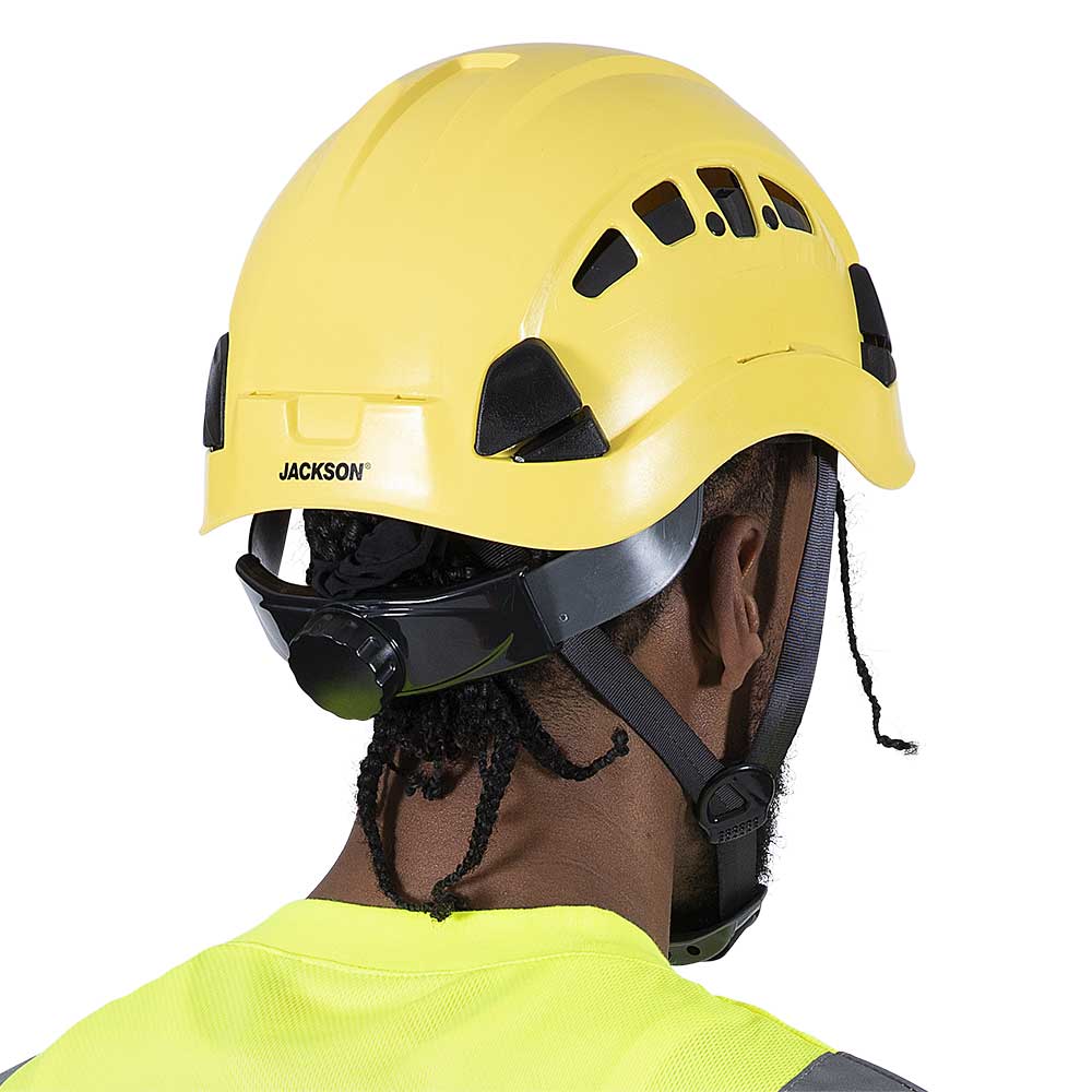 CH400 Industrial Climbing-Style Hard Hat &ndash; Vented &ndash; Yellow product photo