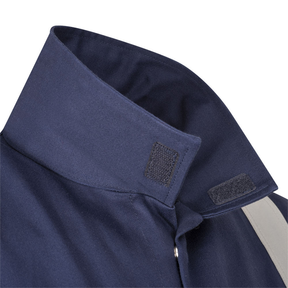 Combinaison de soudage haute visibilit&eacute; Flash-Gard&reg; ignifuge/anti-arc &eacute;lectrique &ndash; Bleue marine &ndash; 42 &ndash; Grand photo du produit