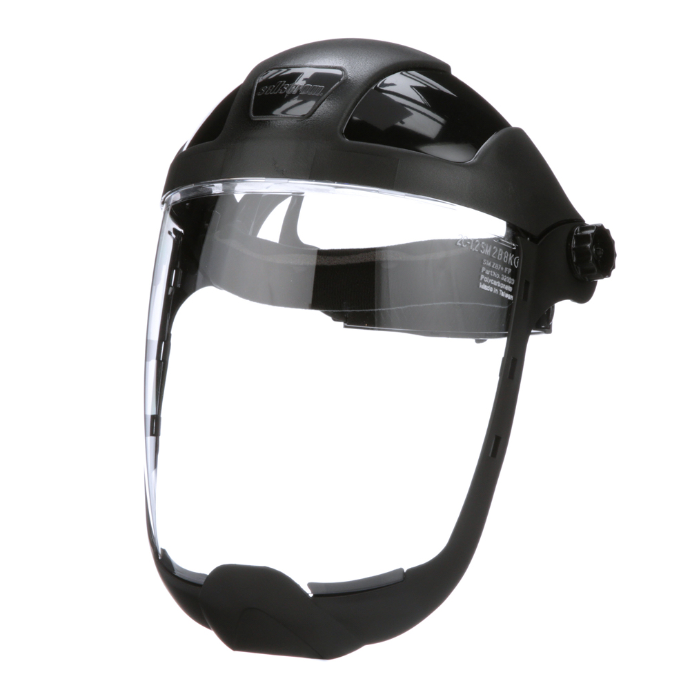 DP4  Series Face Shield - Ratcheting Suspension - Chin Guard - Polycarbonate - Clear - Anti-Fog product photo