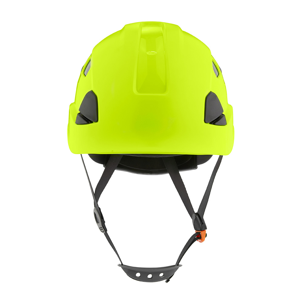 CH400 Climbing Industrial Hard Hat, Vented, Hi-Viz Green product photo