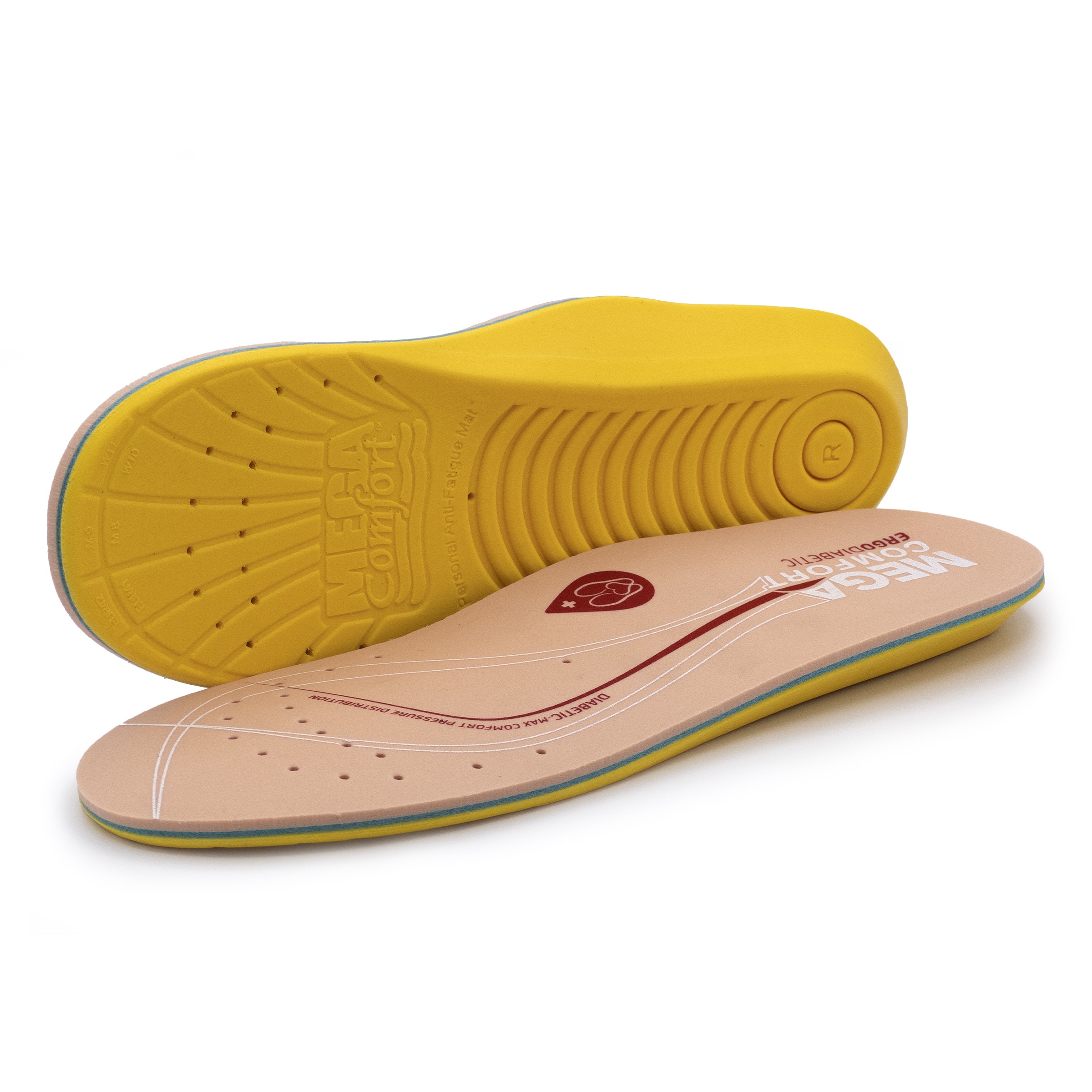 MEGACOMFORT INSOLE ERGO DIABETIC - UNISEX - S product photo