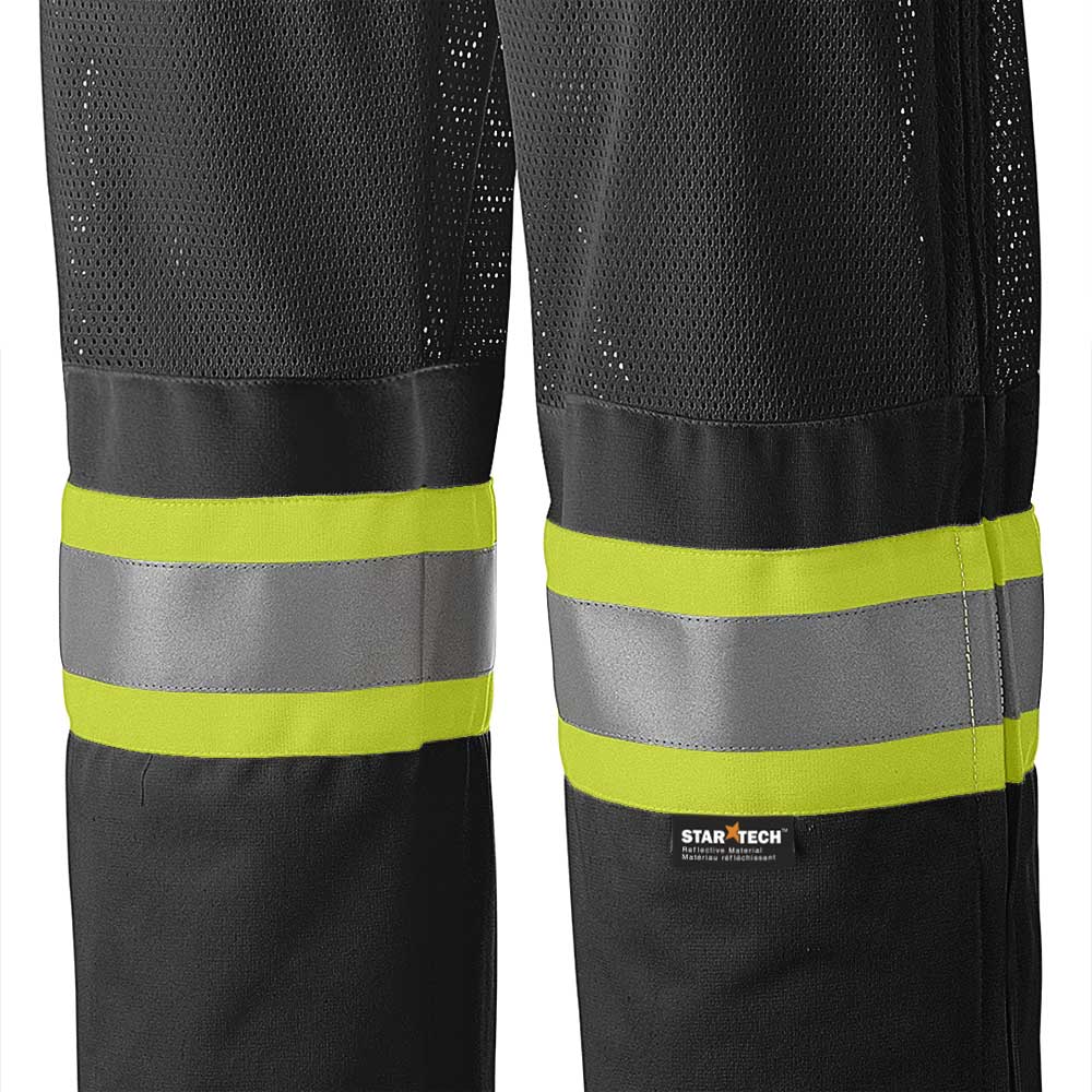 Pantalon de s&eacute;curit&eacute; haute visibilit&eacute; - Noir - TG photo du produit