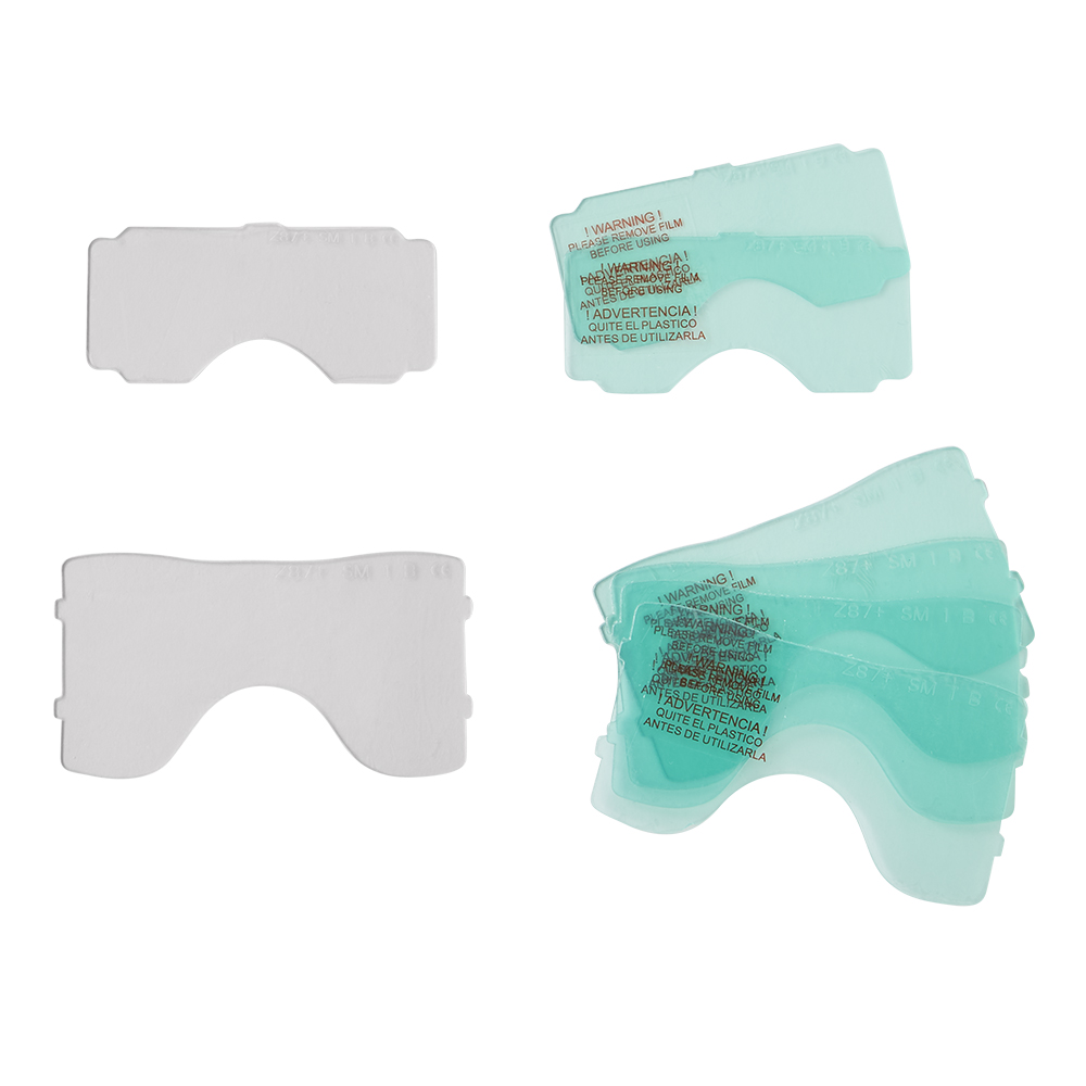thumbnail image 2 of 3 Pack Clear Welding Mask Replacement Lenses | 110mm X 90mm | Anti-Splatter Protector 2 of 4