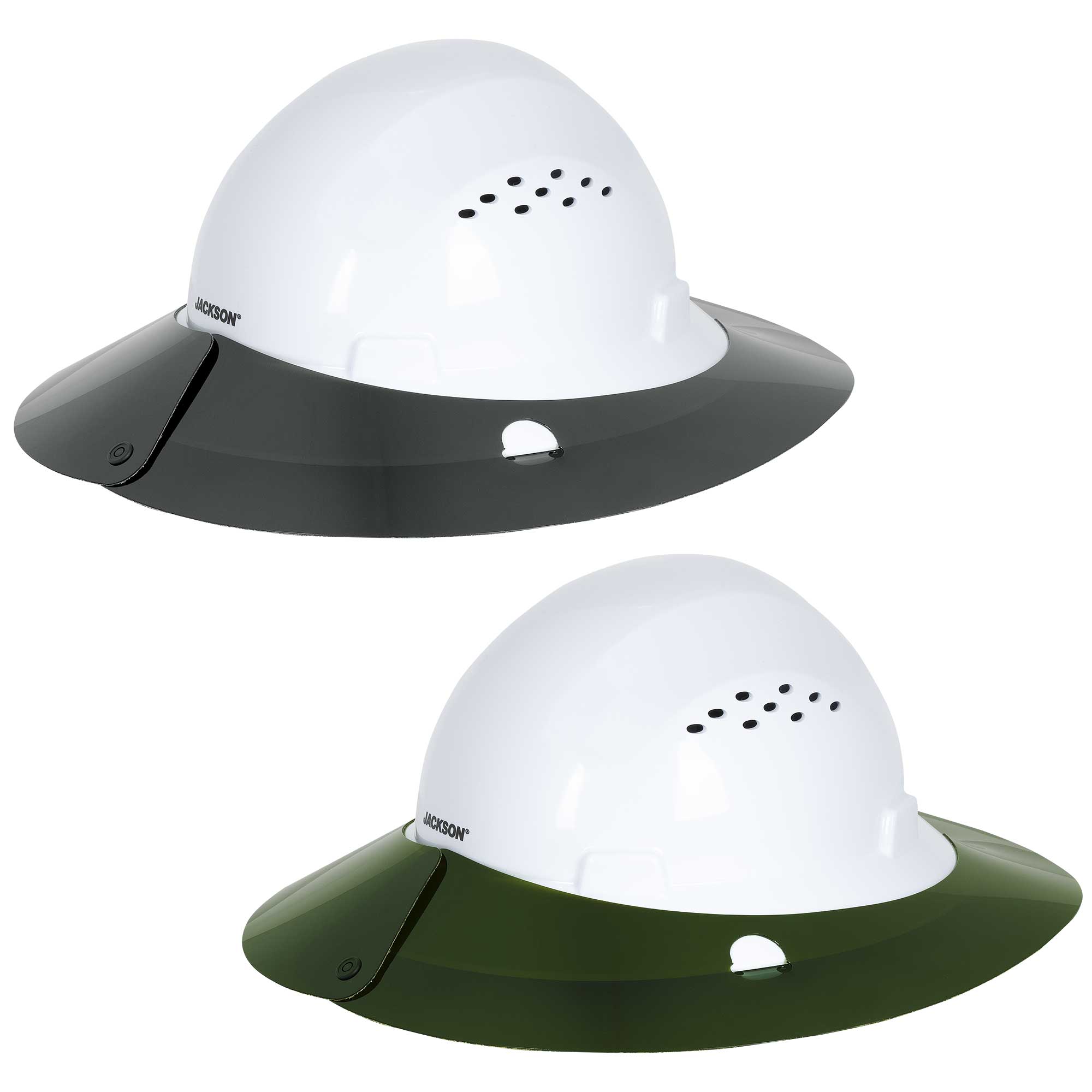Sun Shade for Full Brim Hard Hat - Smoke product photo