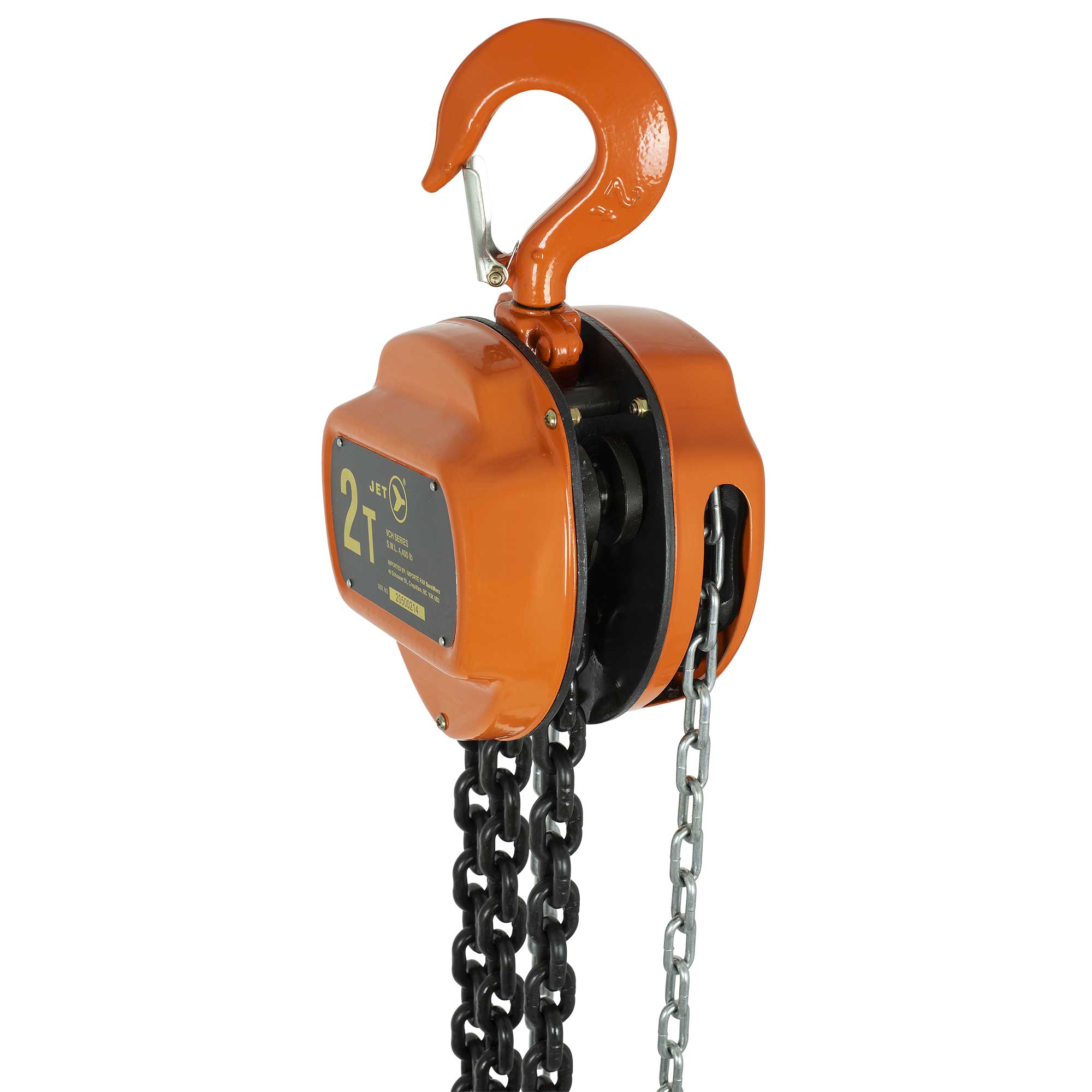 2-Ton VCH Series Chain Hoist – 20' Lift | 101036 | Hoists | JET by SureWerx