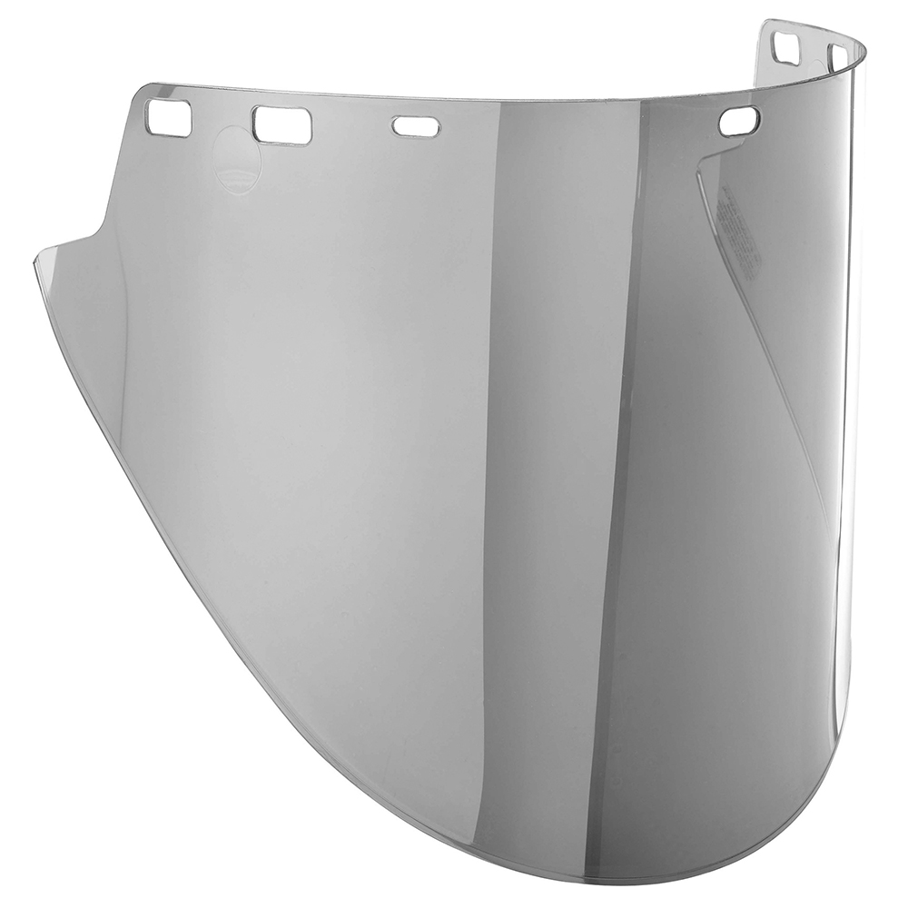 Propionate Face Shield Window &ndash; Molded &ndash; Shape H &ndash; Unbound &ndash; Clear product photo