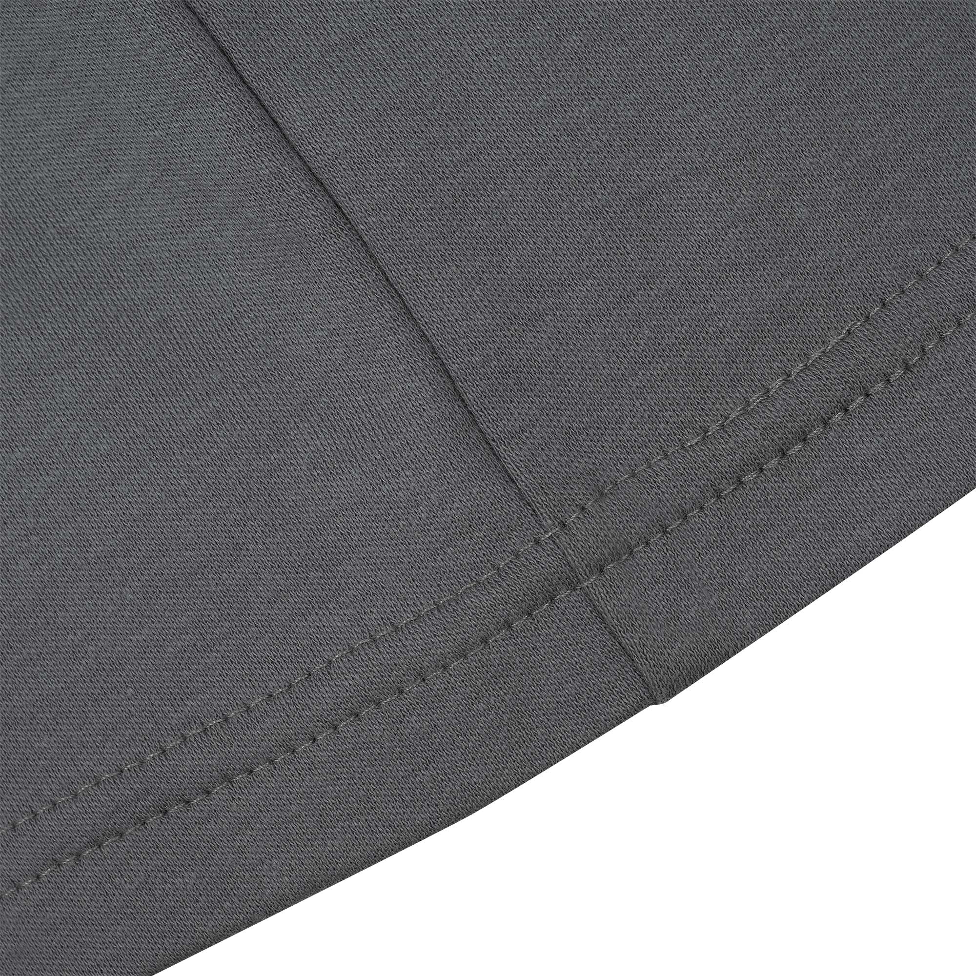 100% FR/Arc-Rated 7 oz Cotton Interlock Short-Sleeved Safety Shirt - Grey - XL product photo