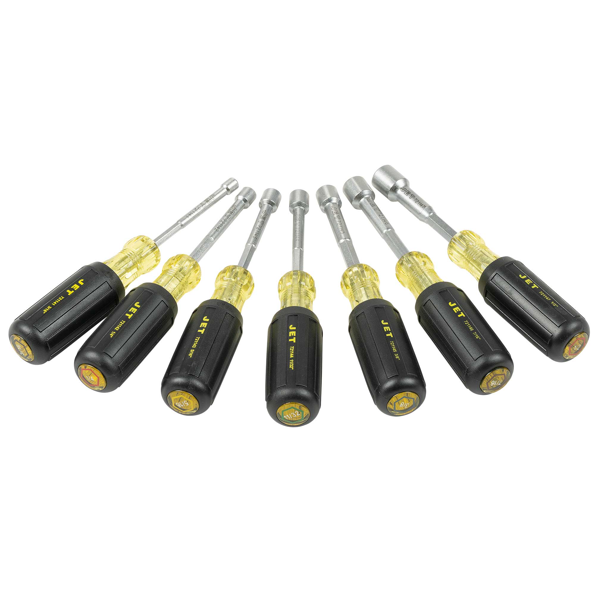 Cushion Grip Nut Driver Set - SAE - 7 pc | 721101 | Nut Drivers and Nut ...