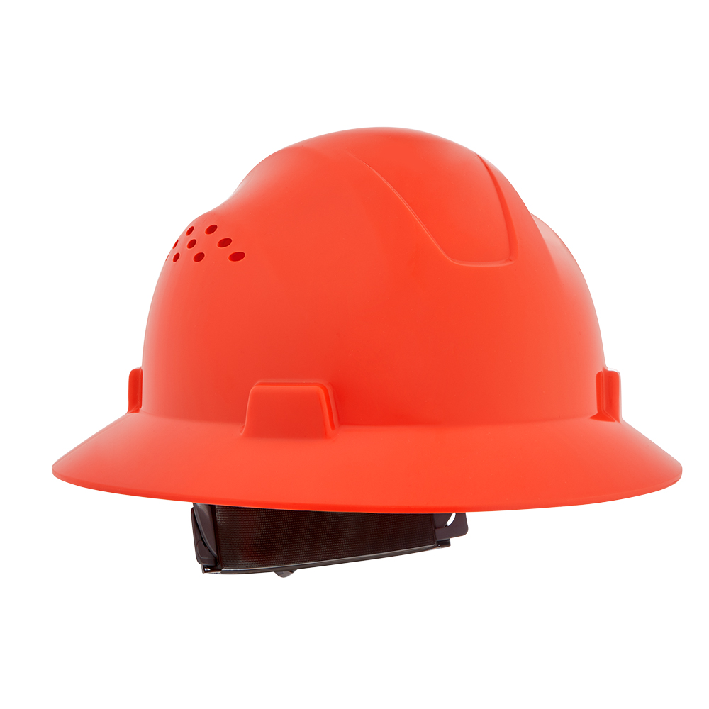 Advantage Full Brim Hard Hat - Vented - Hi-Vis Orange product photo