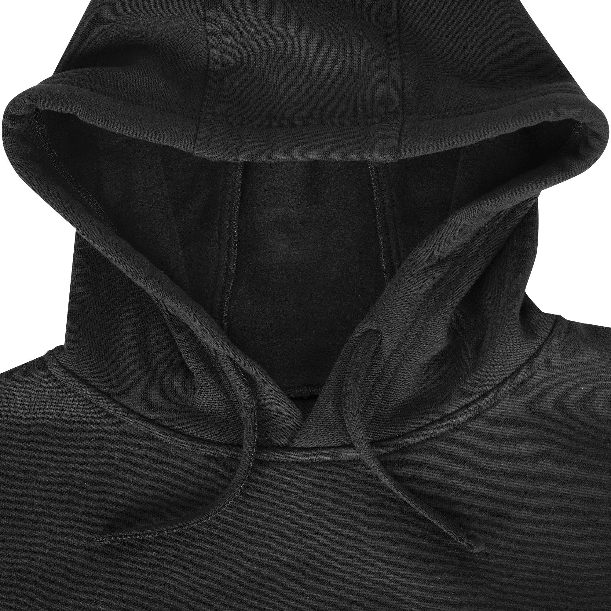 100% FR/Arc-Rated Heavyweight 12 oz Cotton Fleece Pullover Hoodie - Black - 3XL product photo