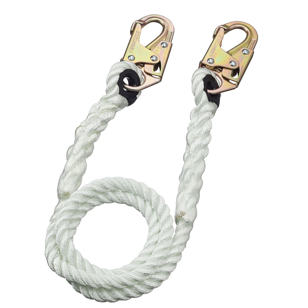 Rope Restraint Lanyard - Body Snap/Anchor Snap - 4 ' product photo