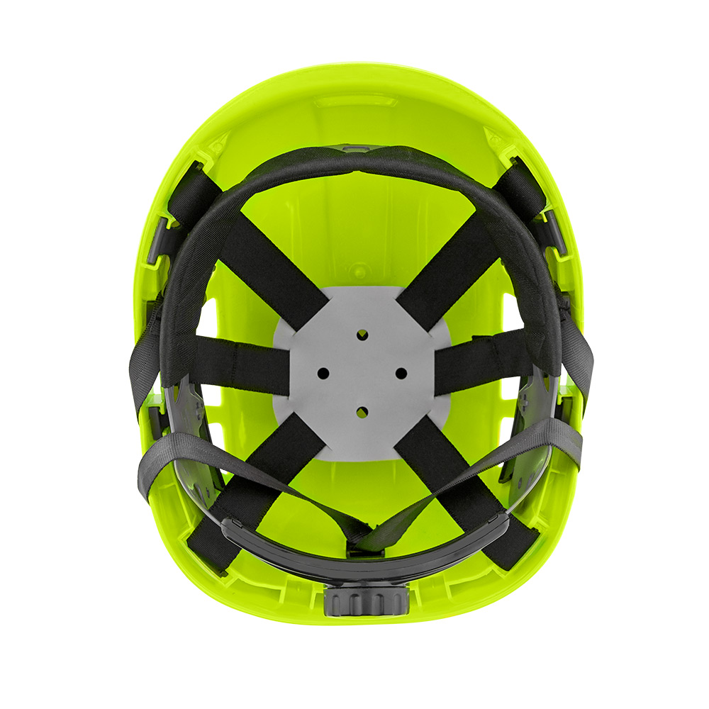 CH400 Climbing Industrial Hard Hat, Vented, Hi-Viz Green product photo
