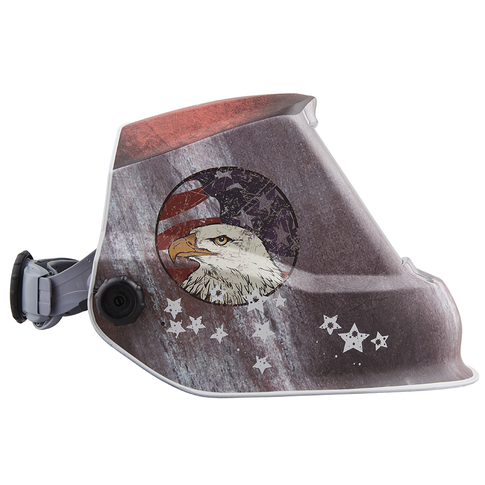 Premium Graphic Welding Helmet - ADF Variable Shade - Freedom product photo
