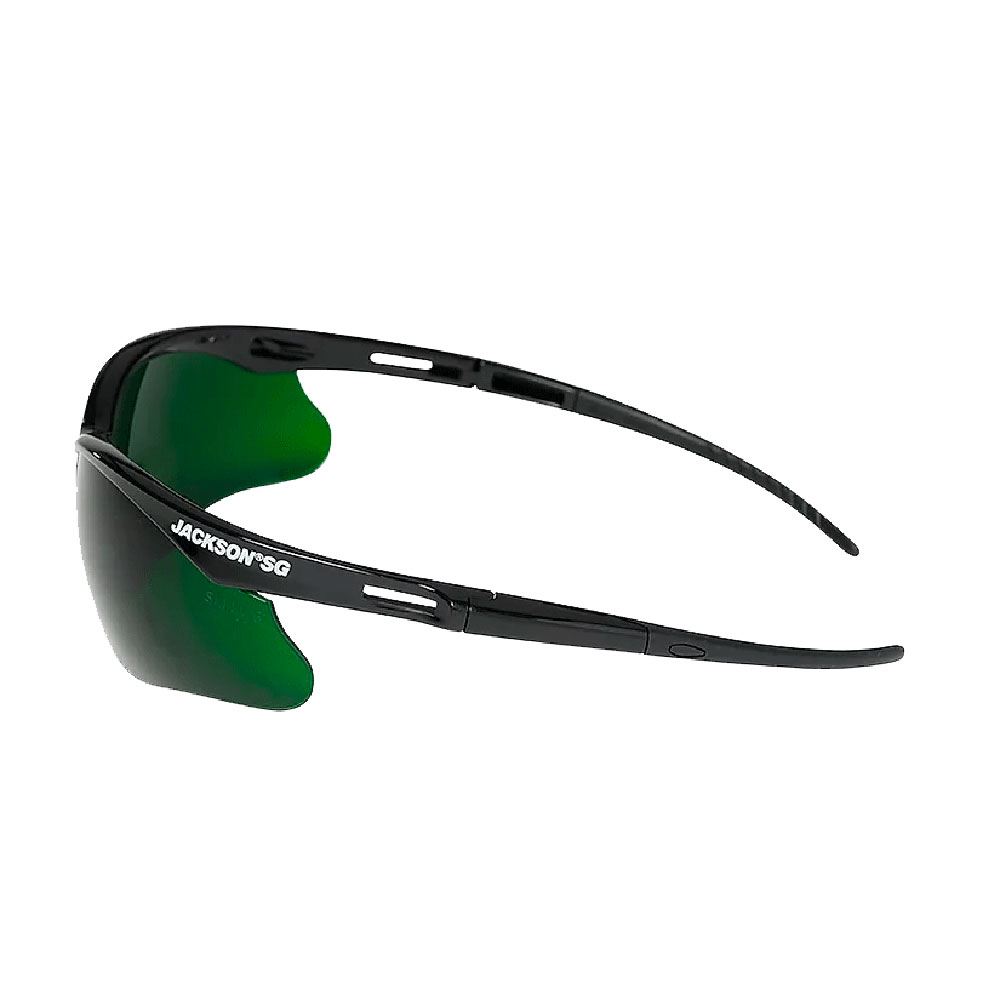 Jackson SG Safety Glasses - Black Frame - Shade 5.0 IR Anti-Scratch Hardcoat Lens product photo