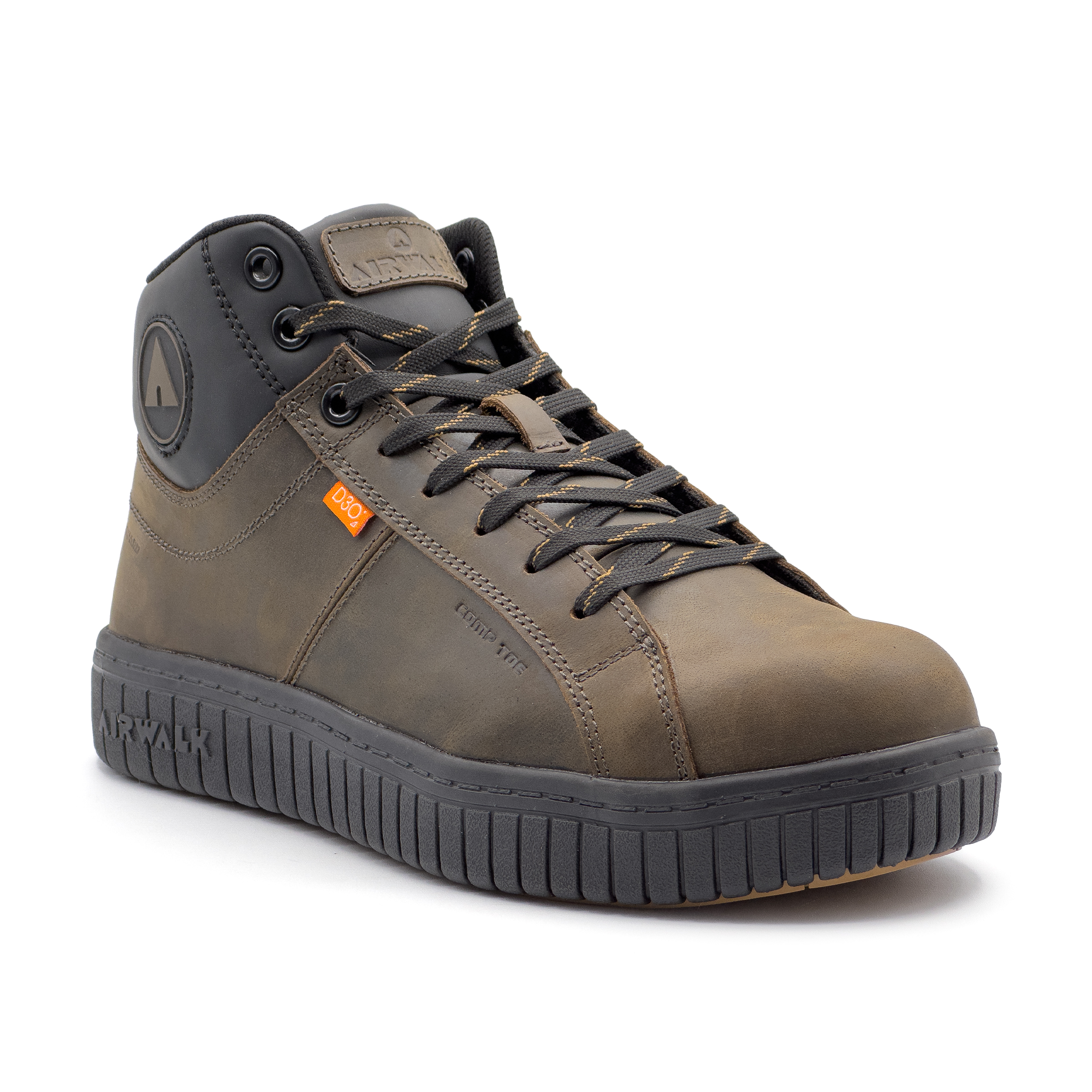 Airwalk Deuce MET - Men's - CT EH MT SR SF - Dark Coffee Leather - 10EE product photo