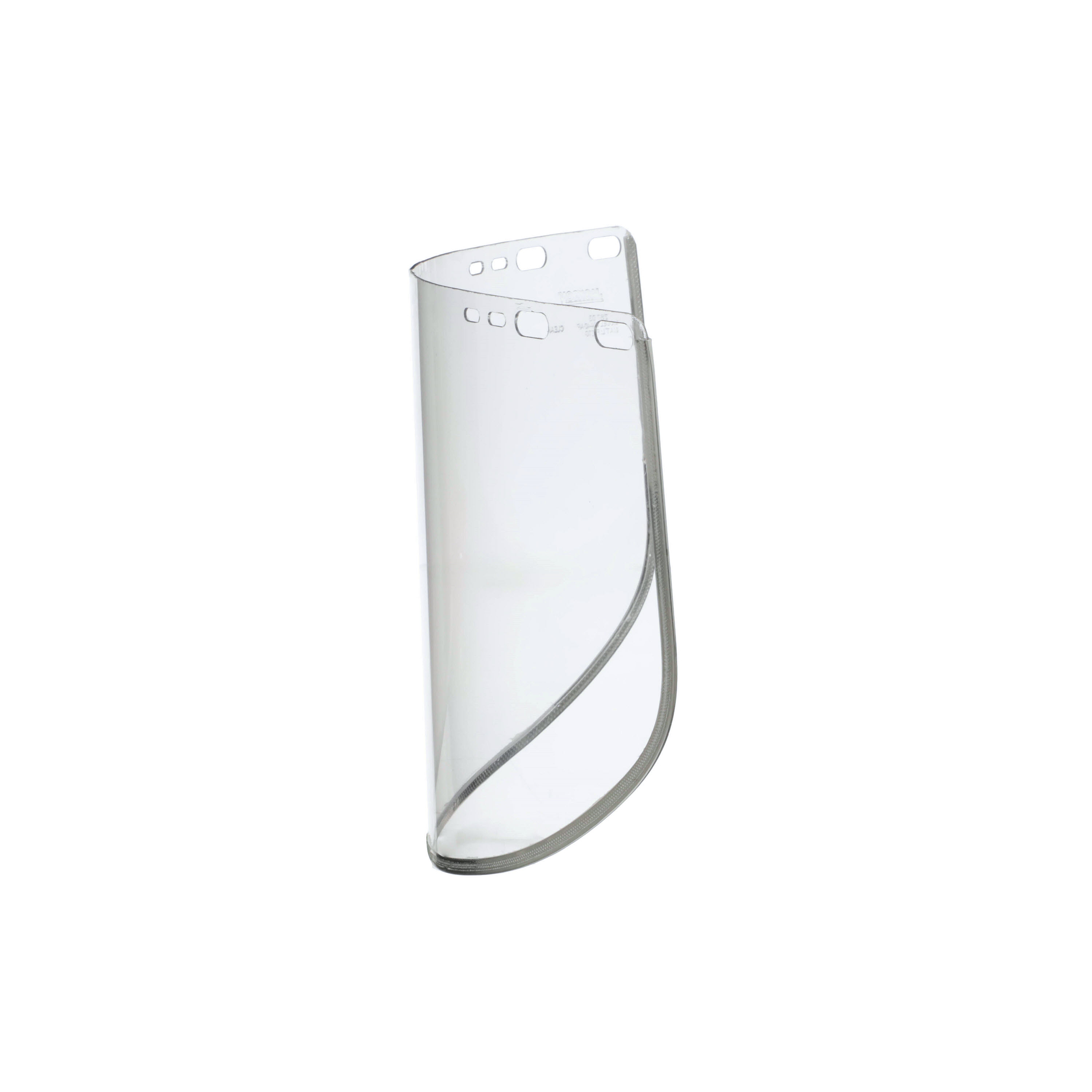 PETG Face Shield Window - Shape D - Bound - Clear product photo