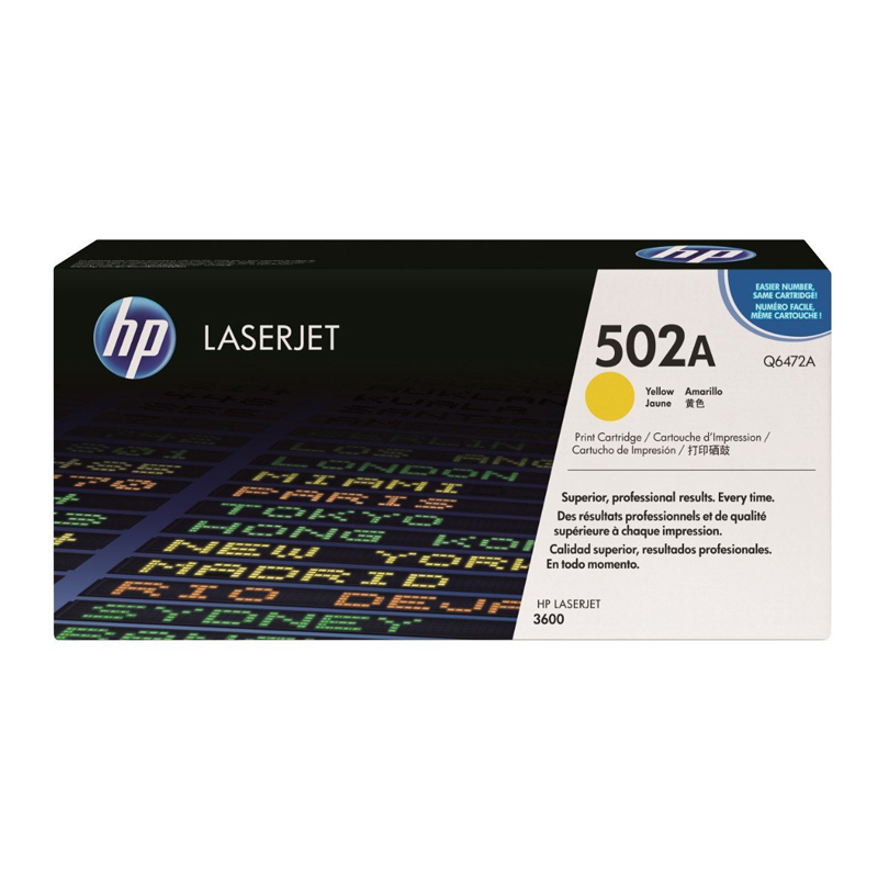 HP 502A Yellow