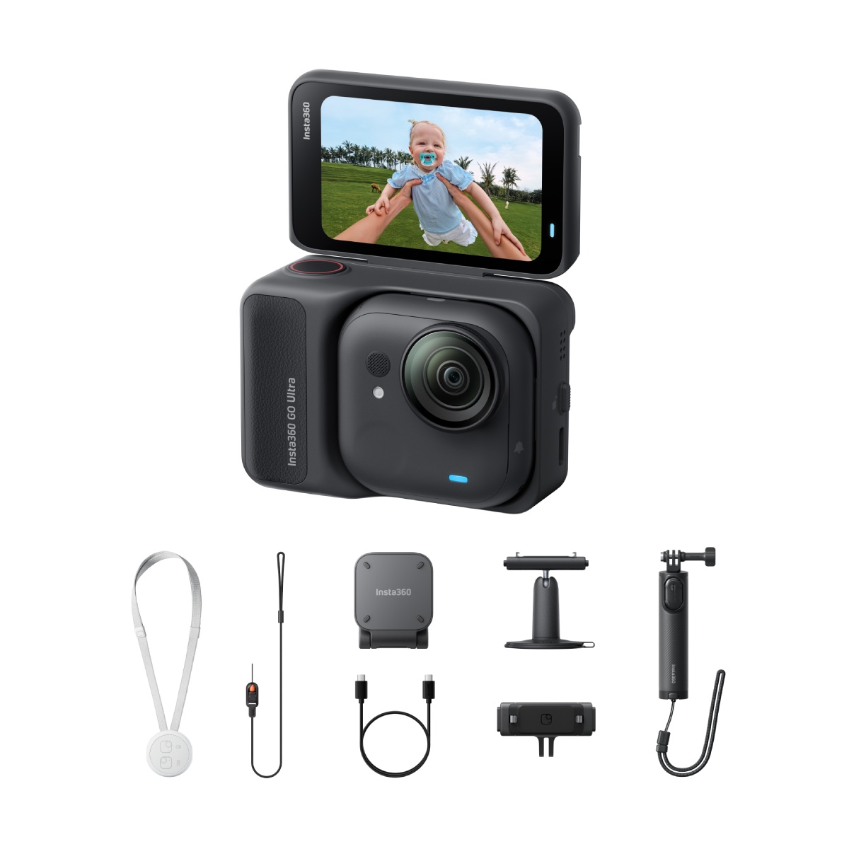 Insta360 GO Ultra Black Bundle