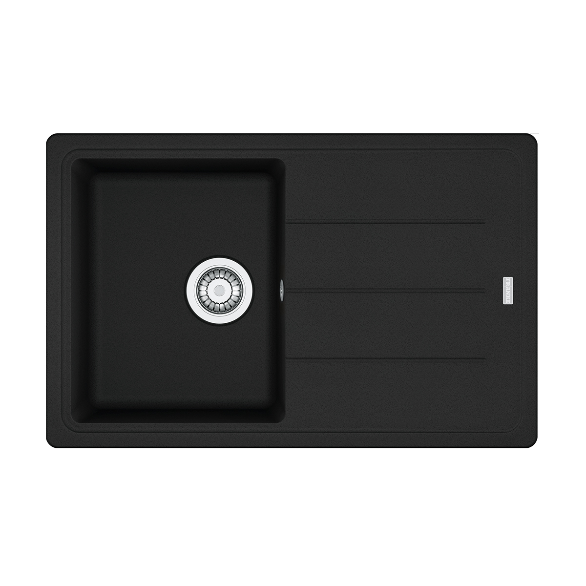 Franke Basis BFG 611-78 Black Mat