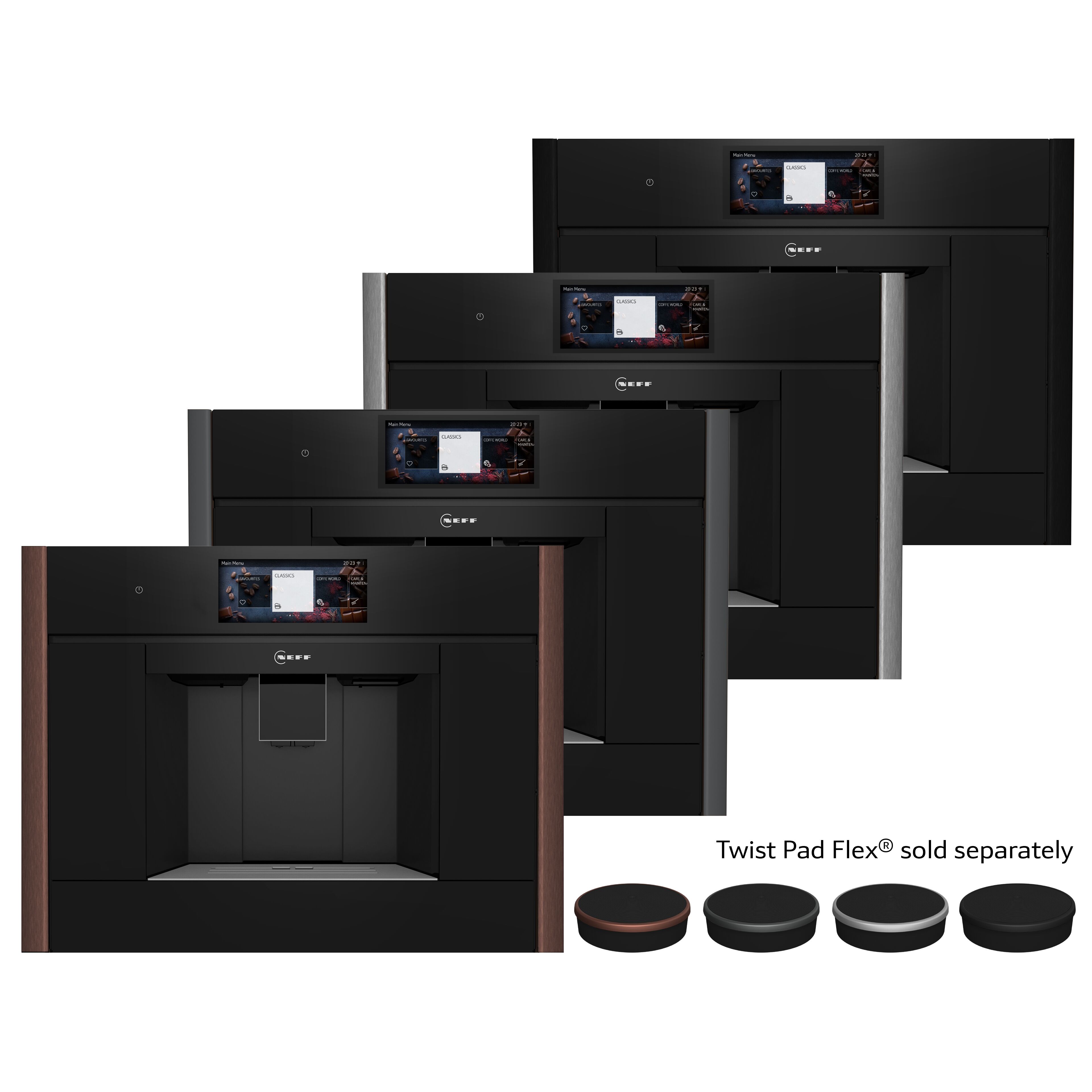 Neff CL9TX11Y0 Eντοιχιζόμενη Πλήρως Αυτόματη Καφετιέρα