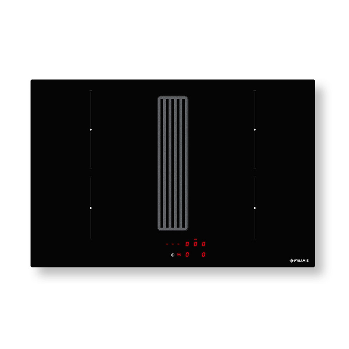 Pyramis Induction Hob & Extractor Abysso Down Air