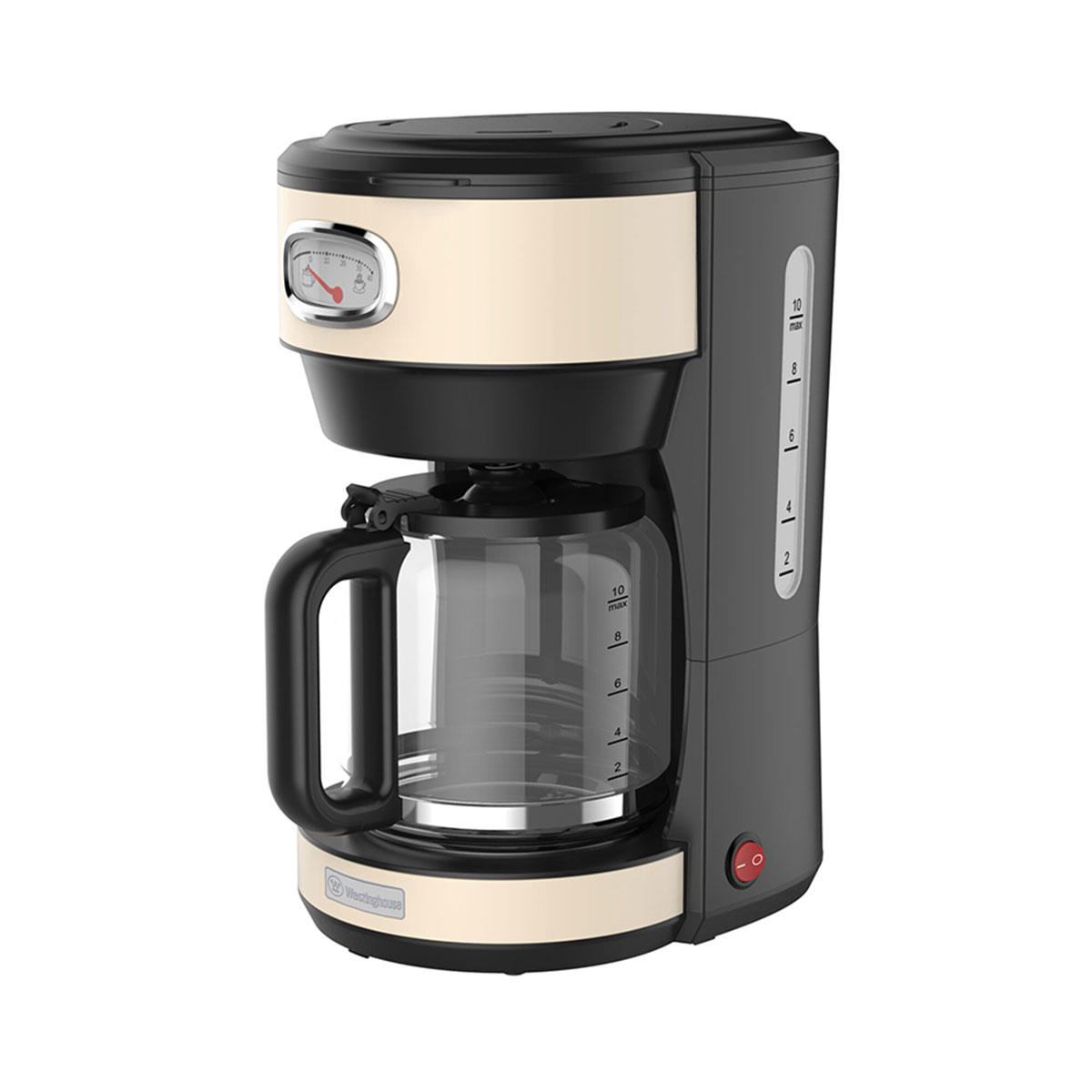 Westinghouse Filter coffee machine Westinghouse Retro Series WKCMR62WH White