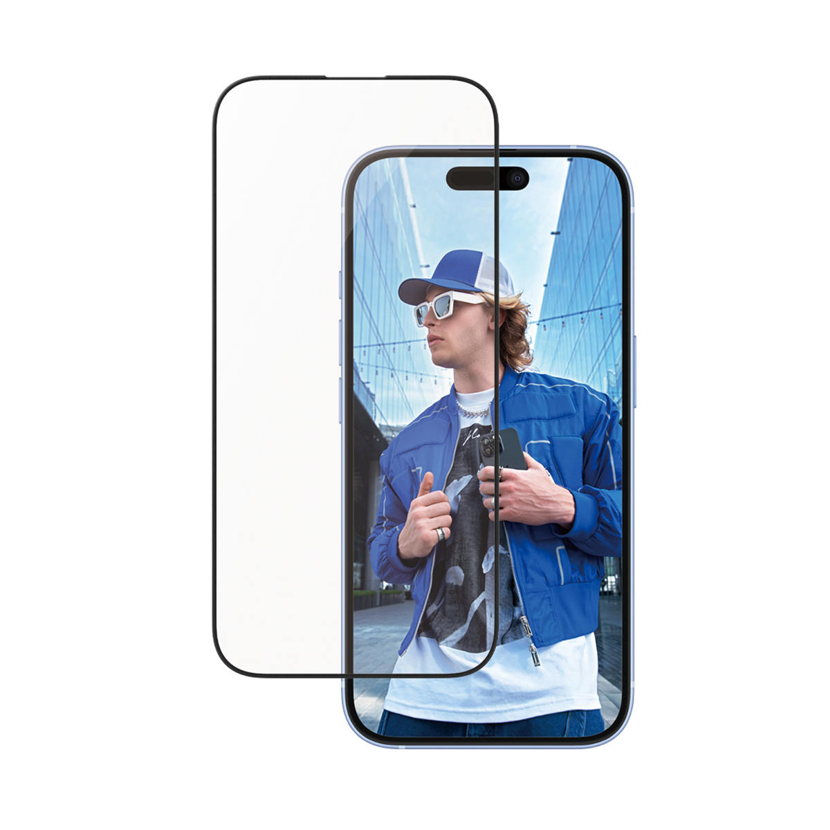 PanzerGlass iPhone 16/iPhone 15 Aluminum Frame