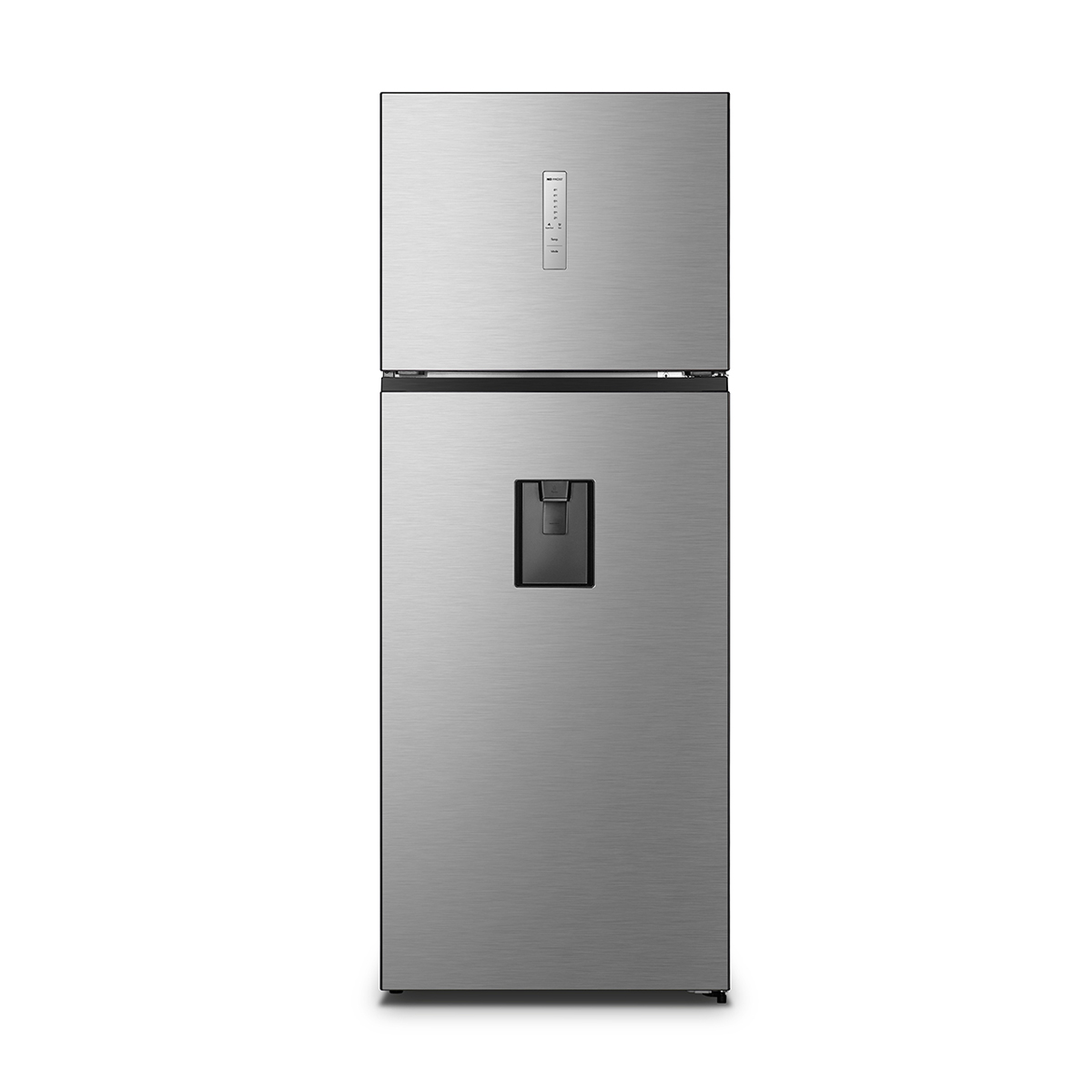 Hisense RT600N4WC2 Ψυγείο με Πάνω Θάλαμο, Inox