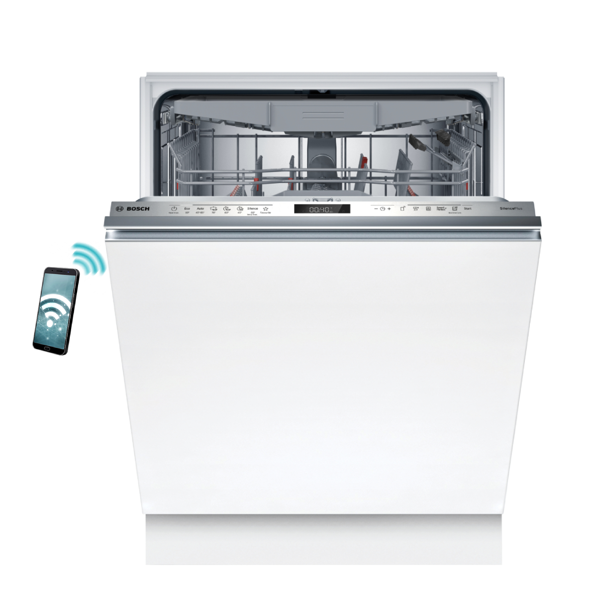 Bosch SMD6ECX21E Fully Integrated Dishwasher, 60cm