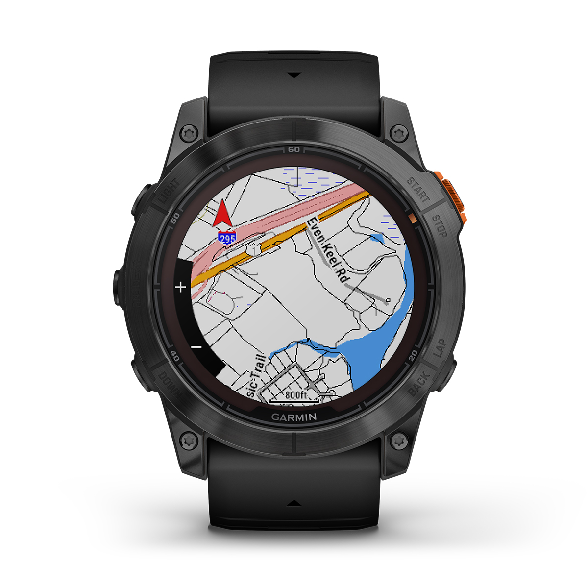 Garmin smartwatch best sale with maps