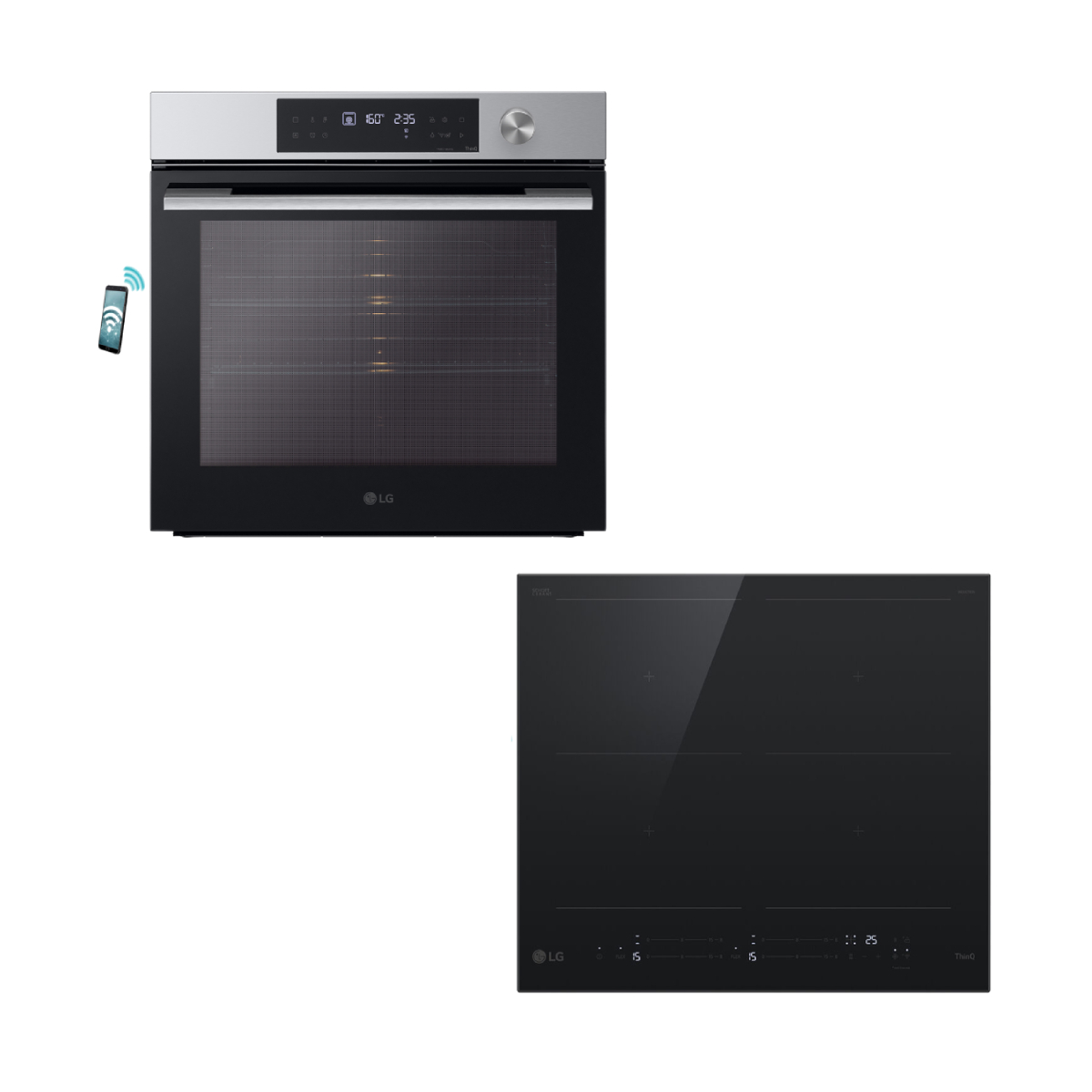 LG WSED7612S & CBIZ2437B Inox