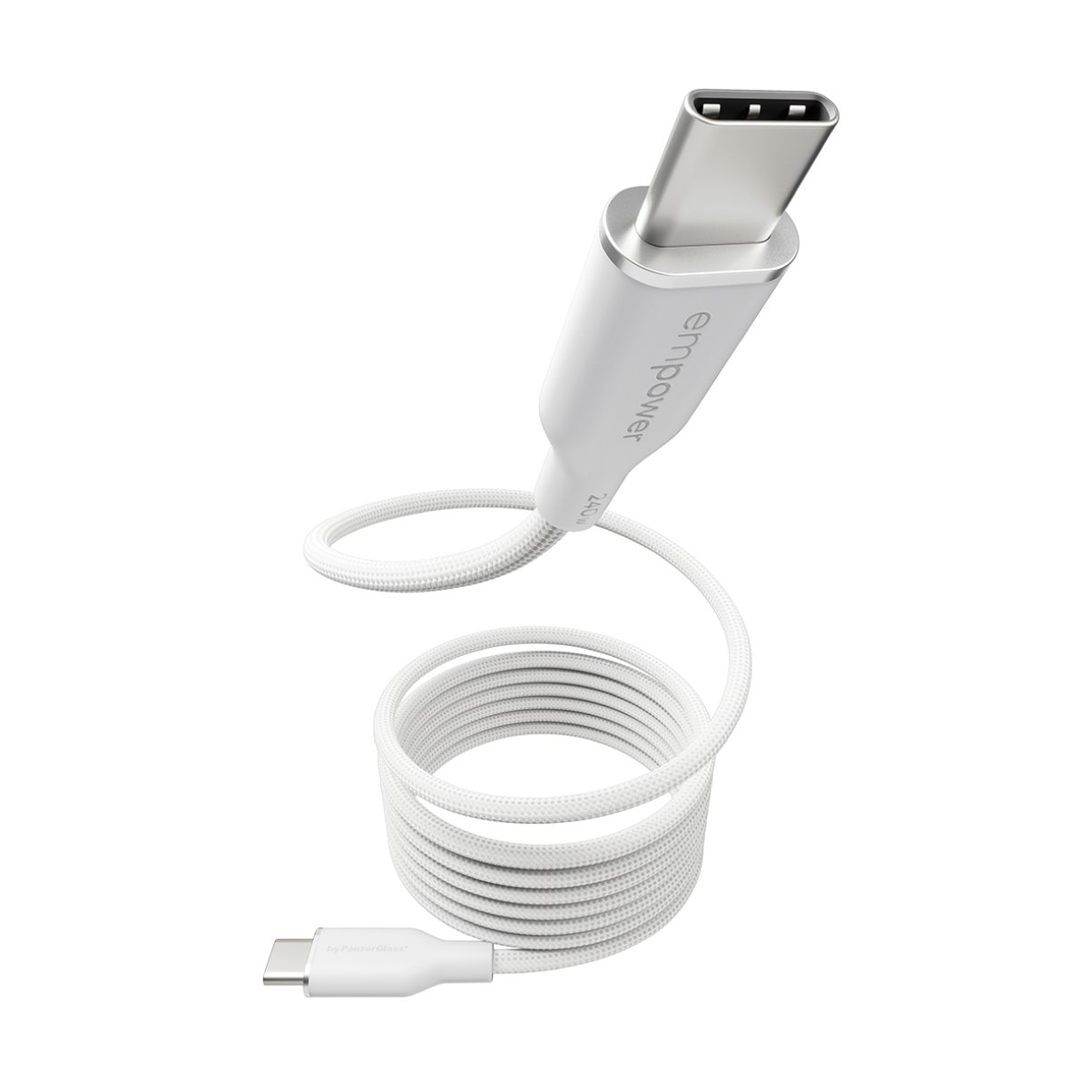 Empower by PanzerGlass USB-C to USB-C 1.5m White