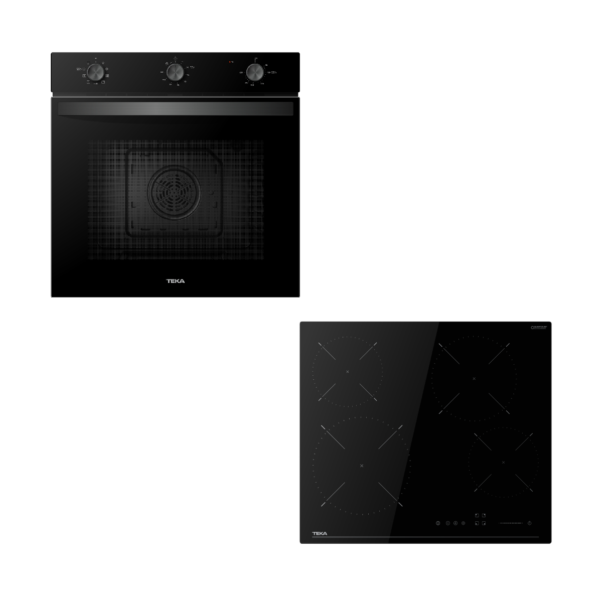 Teka Oven HBB 6250 FBK & Ceramic Hobs TBC 64120 TCS BK