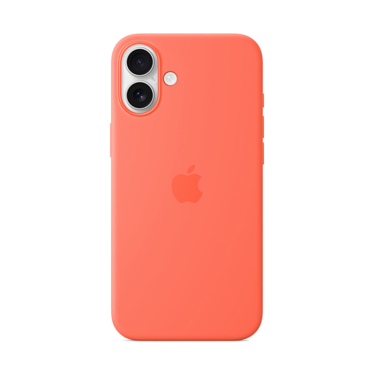 Apple iPhone 16 Plus Silicone Case with MagSafe Tangerine