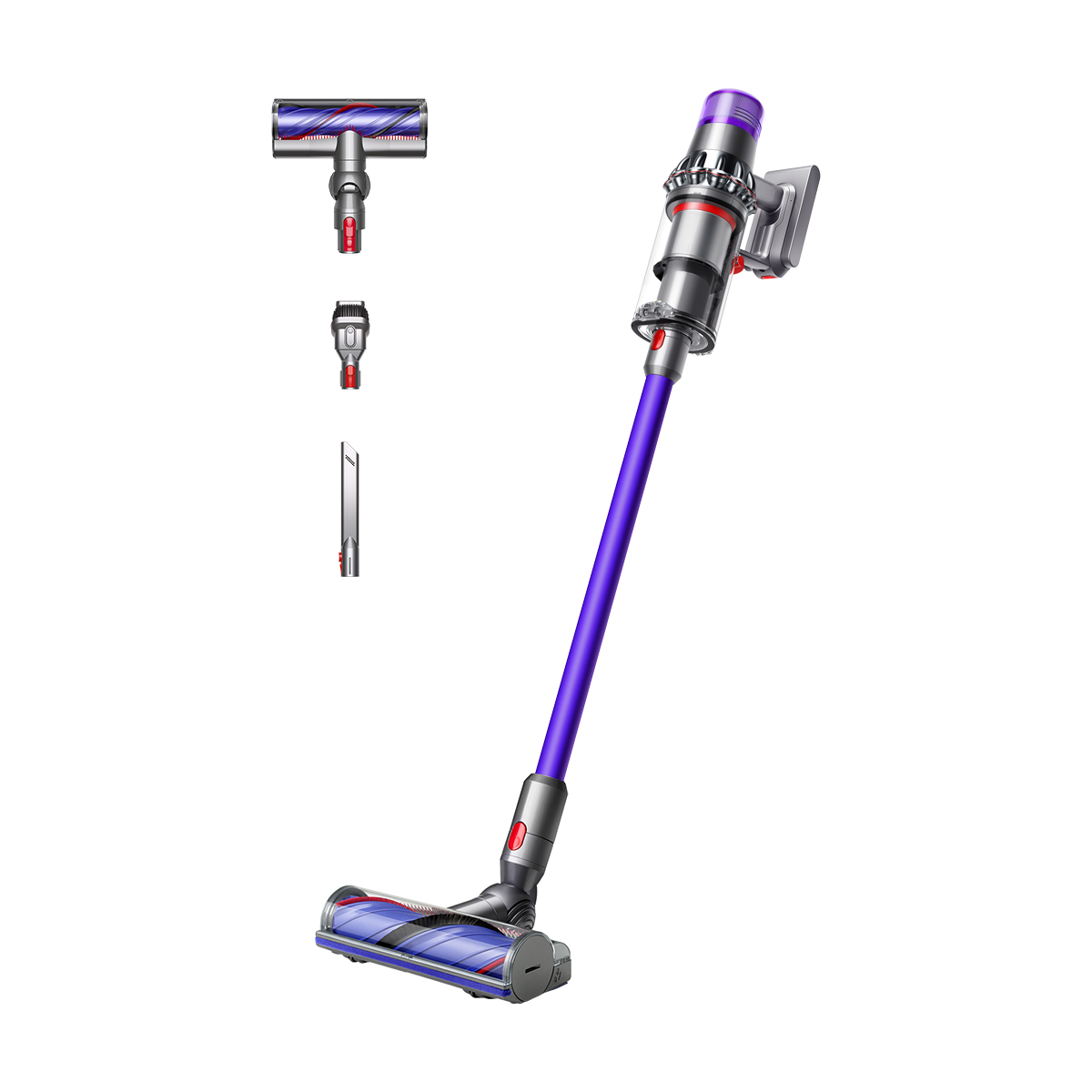 Dyson V11 Advanced Nickel/Purple