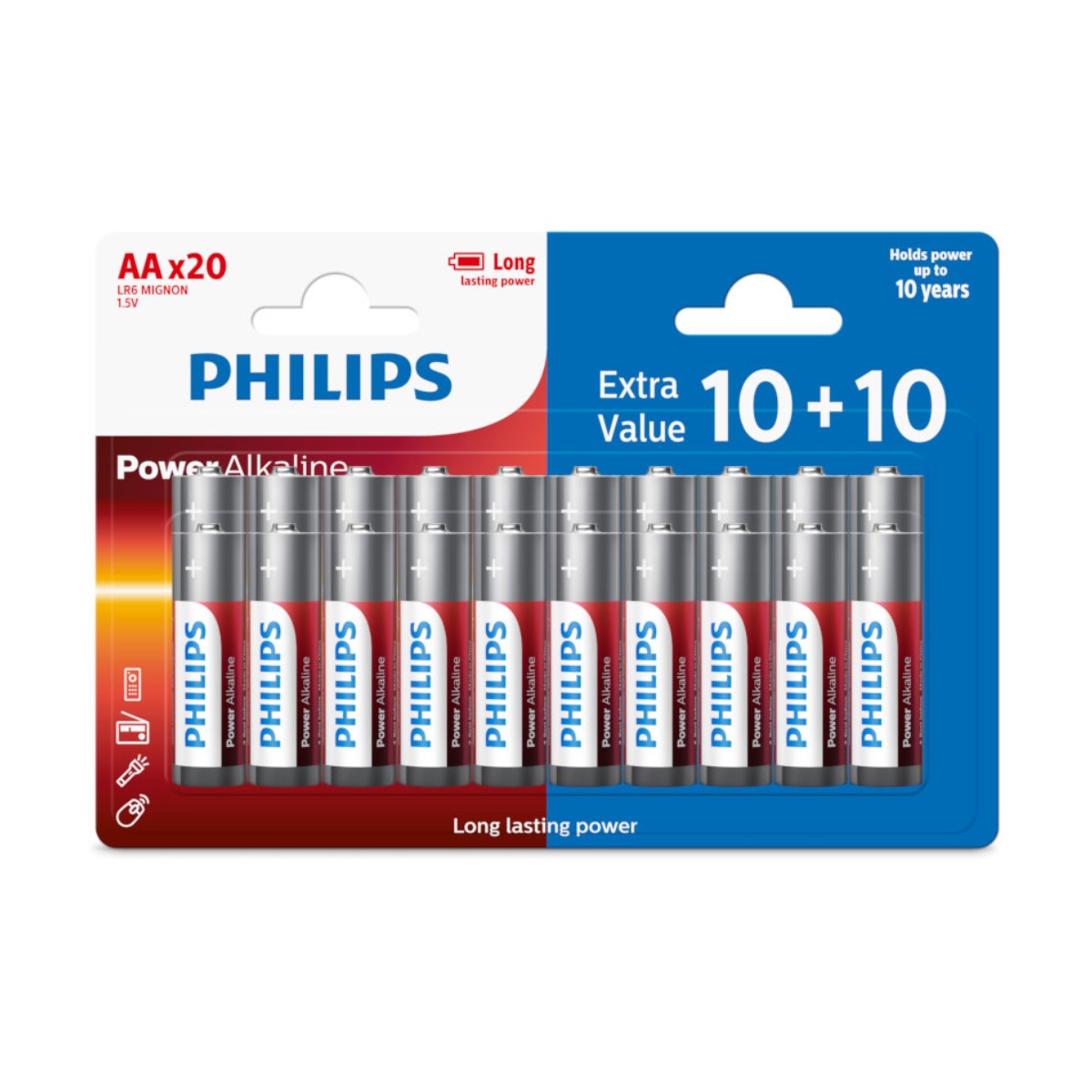Power Alkaline AA (LR6P20BP) 20τμχ