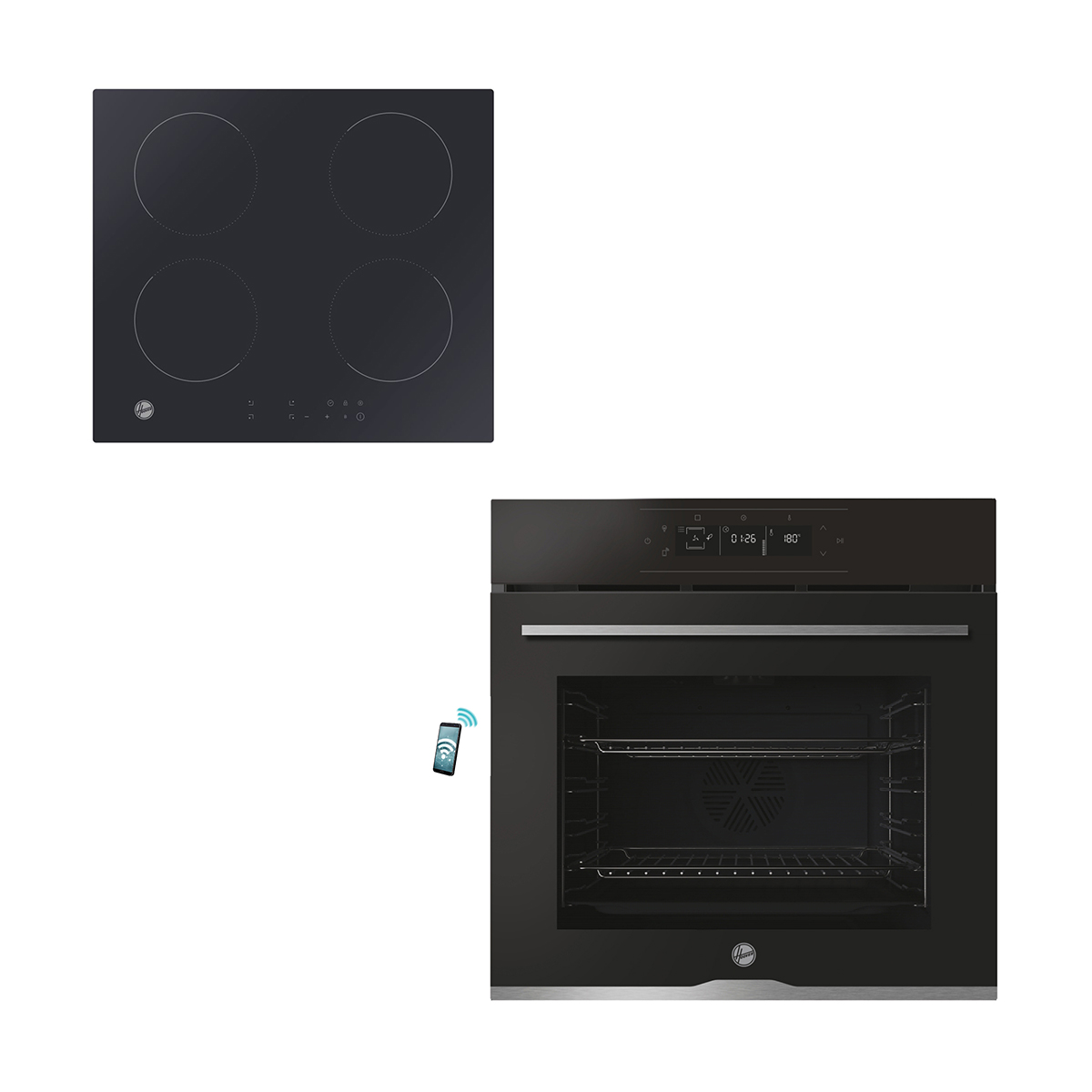 Hoover HO6 S5G3HTB Black & HI642CTT/1