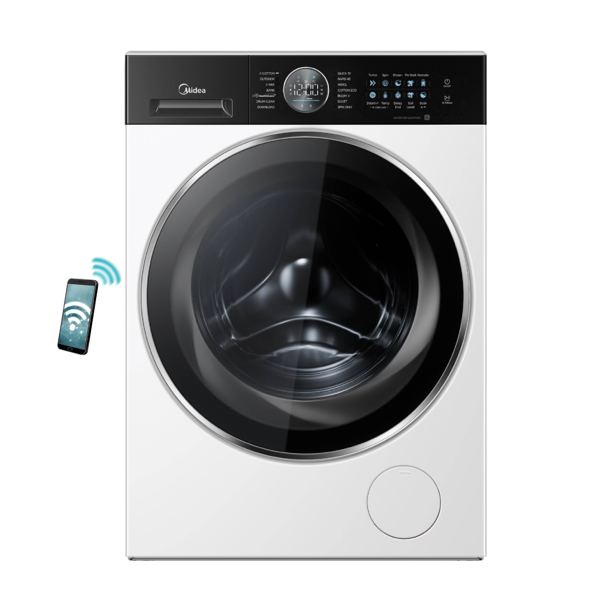 Midea MF210W80BA20/W-gr 8Kg