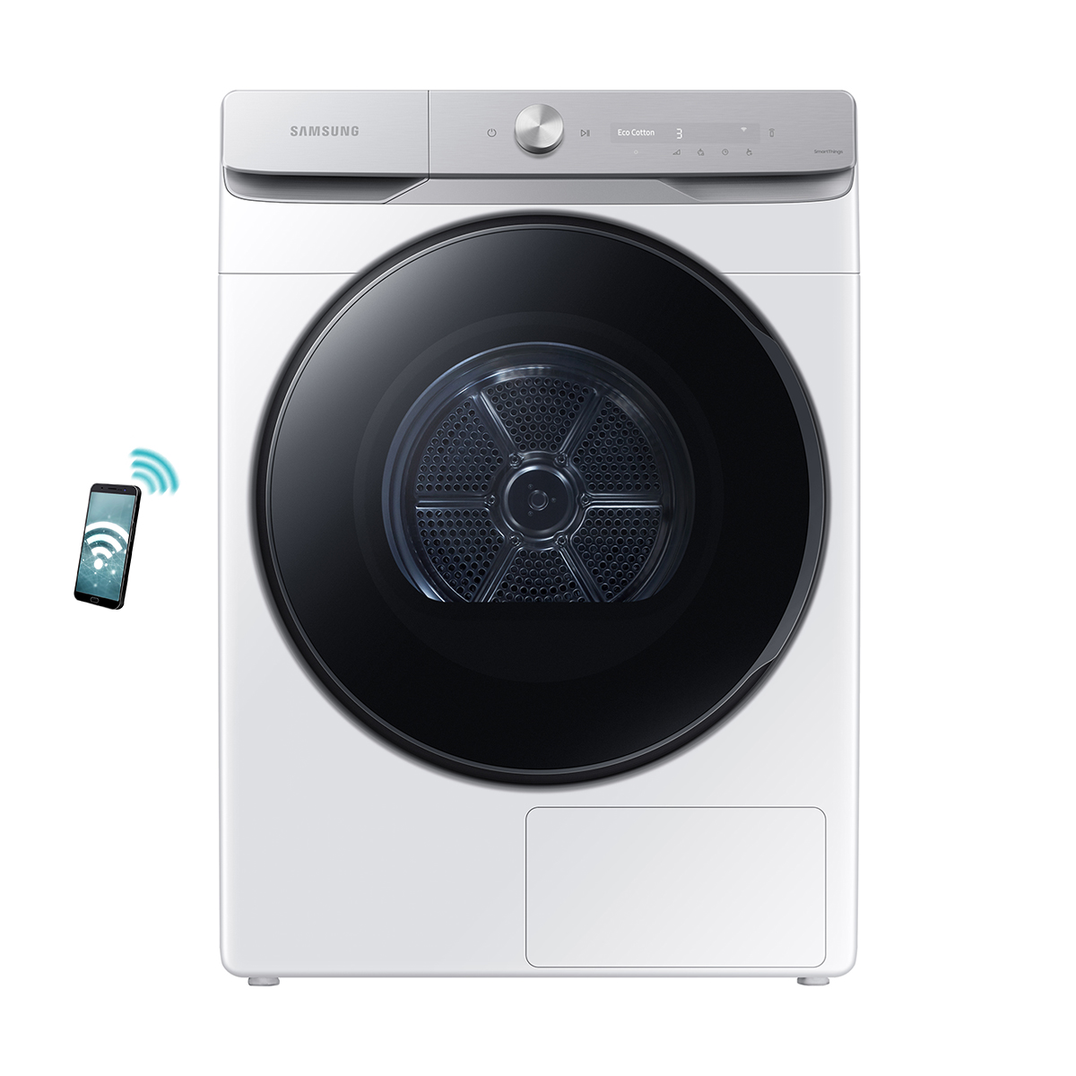 Samsung DV16DG8600BWU4 Στεγνωτήριο Ρούχων με Αντλία Θερμότητας 16Kg, Άσπρο