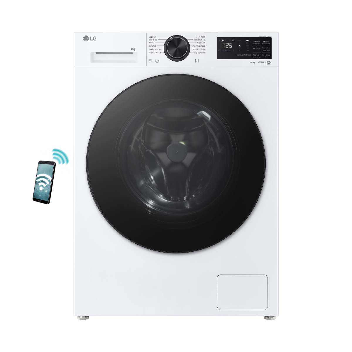 LG F2X50S8TLB Slim 60CM 8KG
