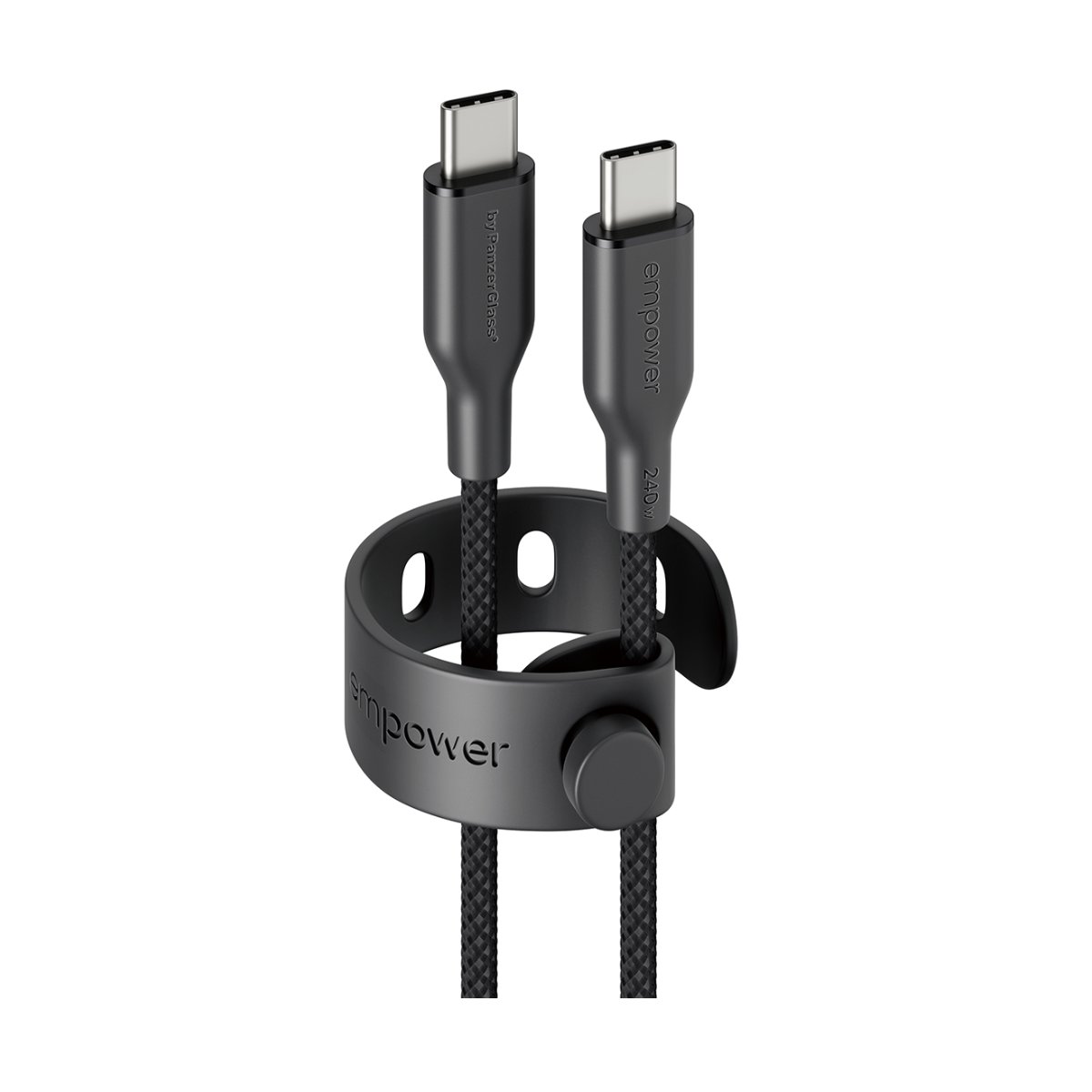 Empower by PanzerGlass USB-C to USB-C 2m Black