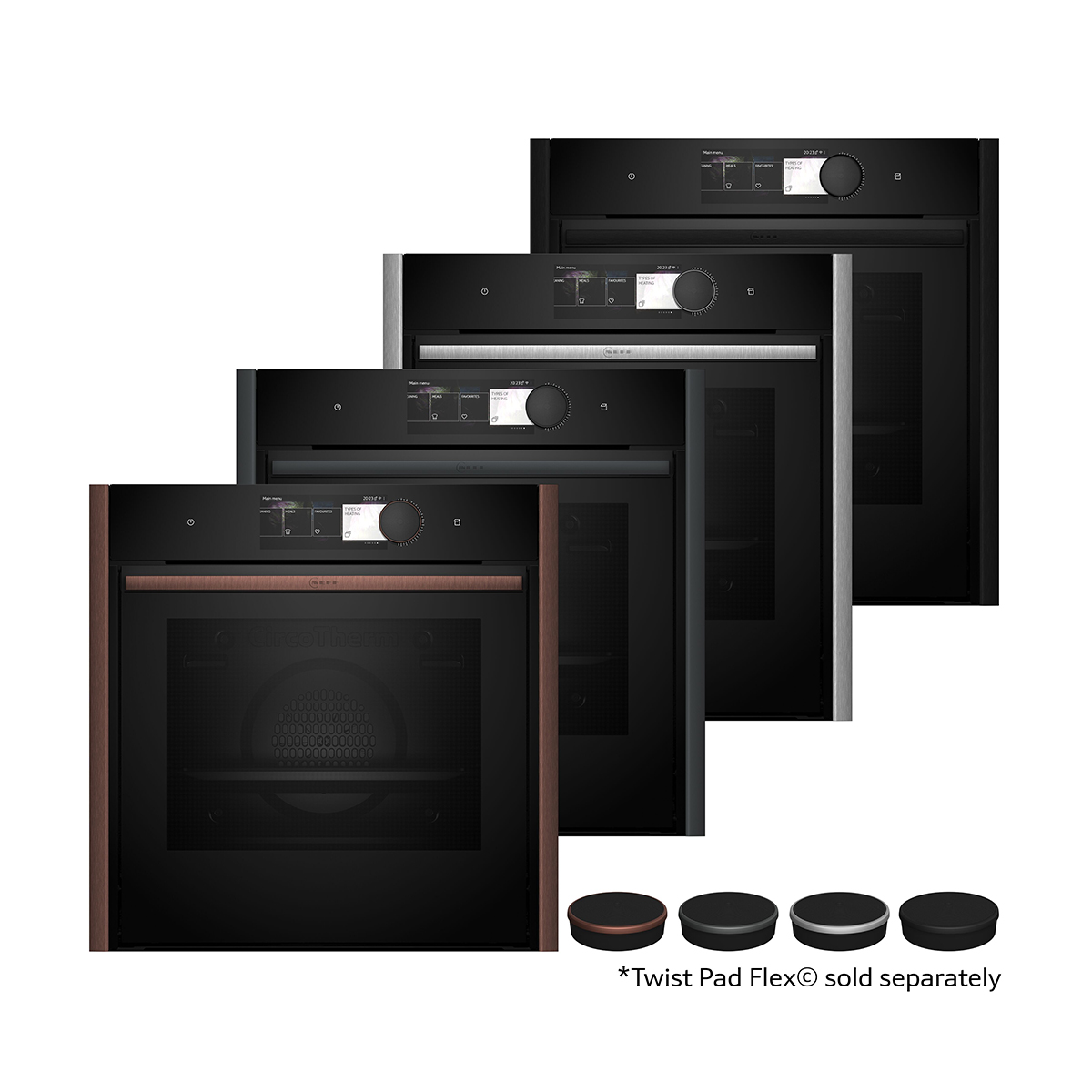NEFF B69VY7MY0 Εντοιχιζόμενος Φούρνος με Πυρόλυση