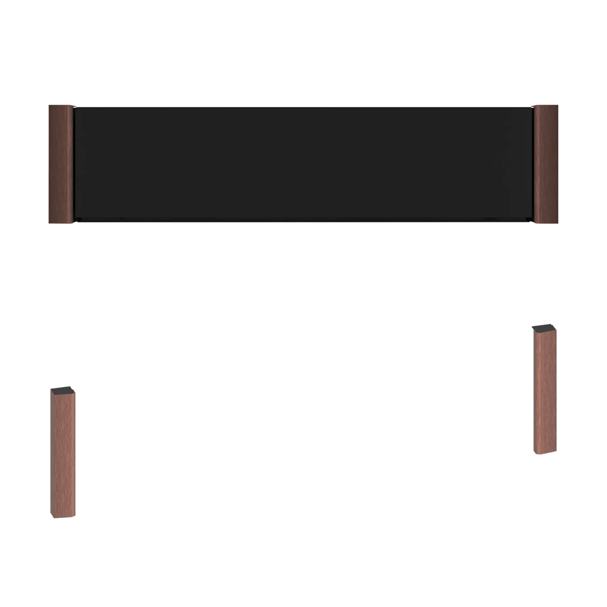 Neff NVD14L0B0 Συρτάρι Κενού Αέρος & 14 cm Brushed Bronze Flex Design Κιτ