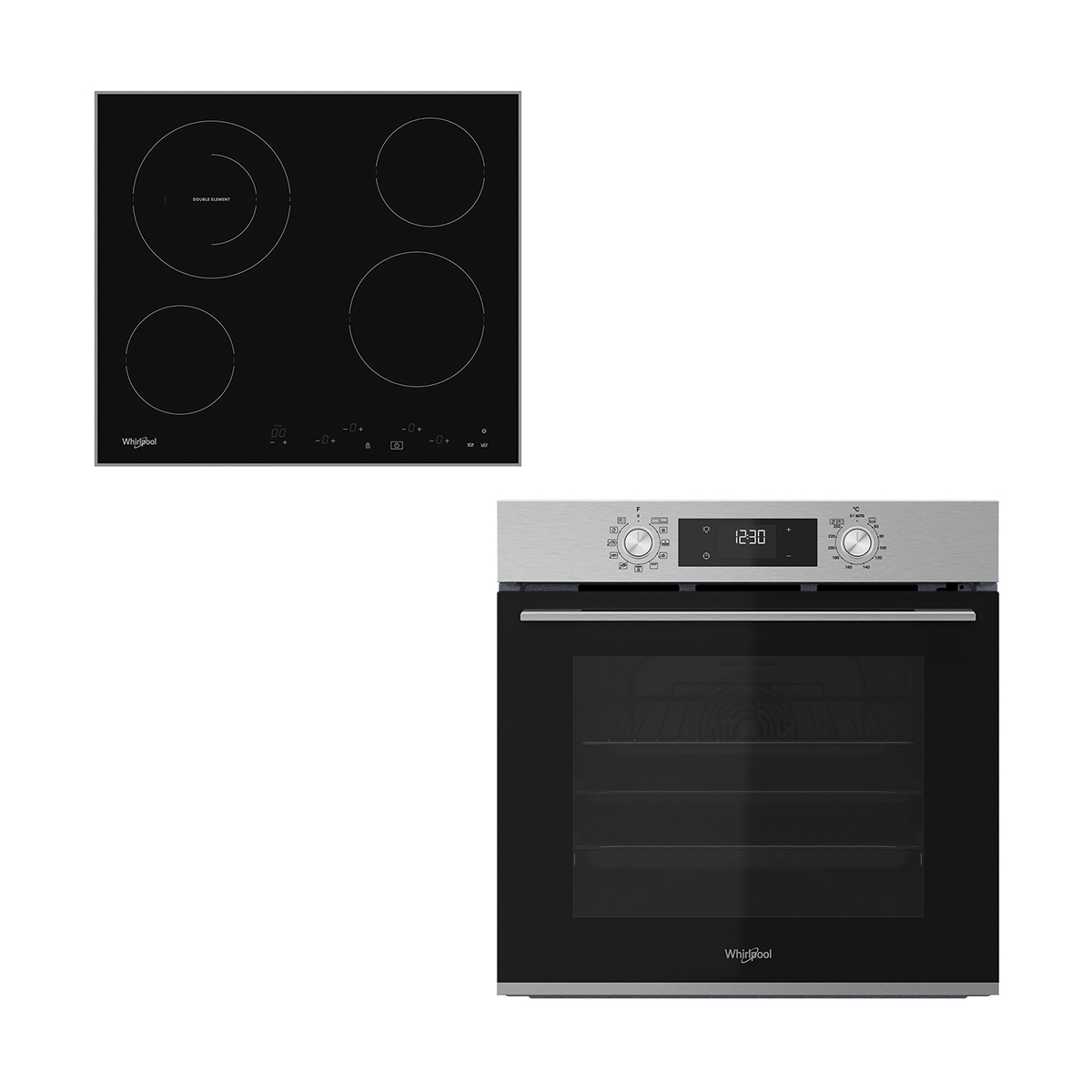 Whirlpool OMK58RU1X Inox & AKT8601/IX
