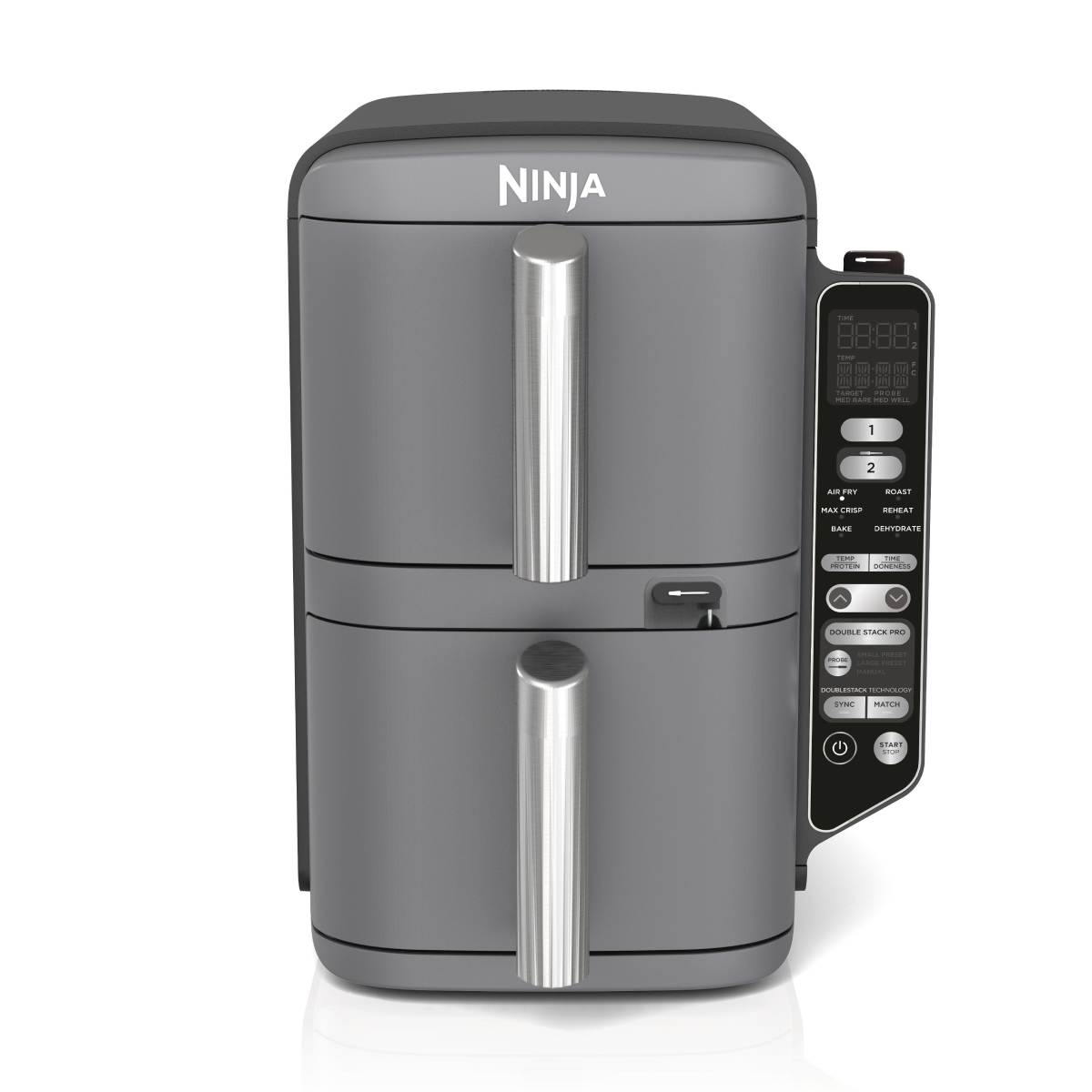 Ninja Air Fryer Ninja Double Stack XL 2-Level with Smart Cook System SL451EU Grey