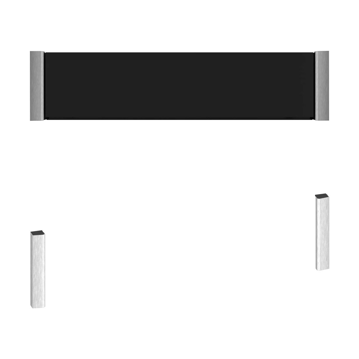 Neff NVD14L0M0 Συρτάρι Κενού Αέρος & 14 cm Metallic Silver Flex Design Κιτ