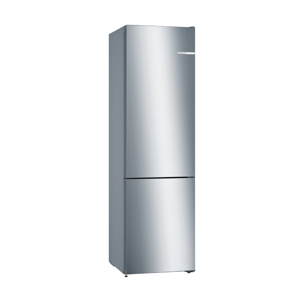 Bosch KGN36VLED Series 4 Freestanding Bottom Mount Refrigerator 186 x 60 cm Metal Look, Total No Frost
